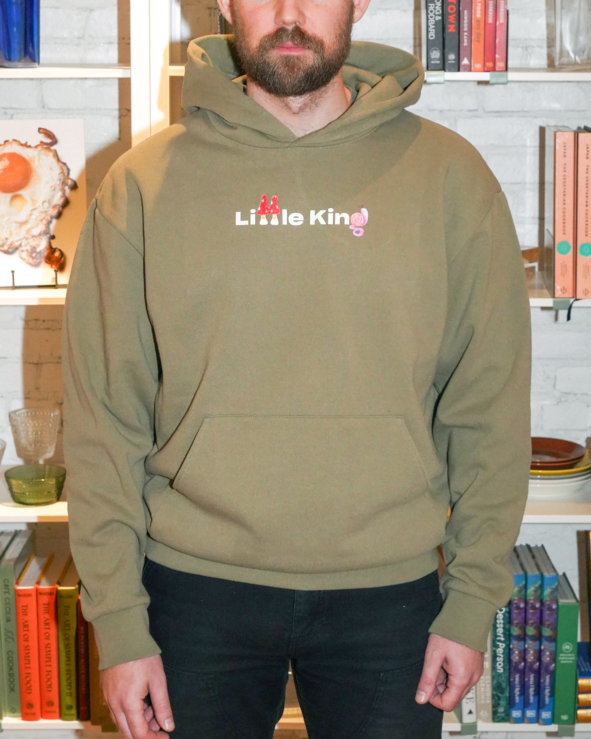 Sakari x Little King Hooded Sweatshirt