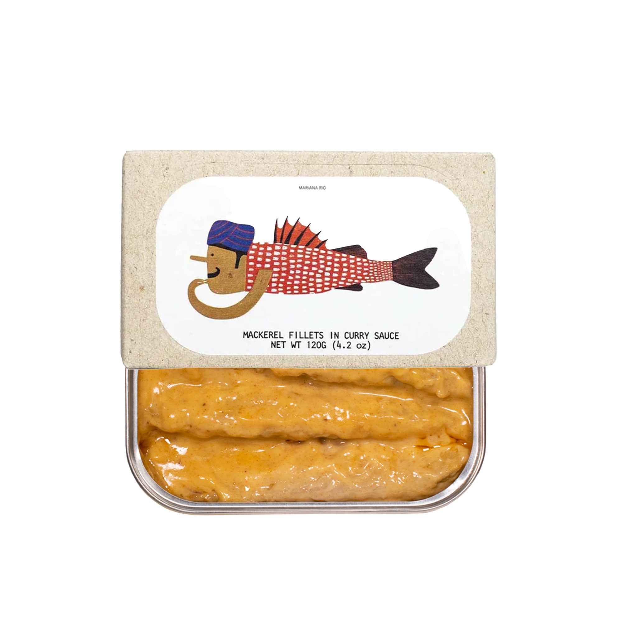 Mackerel Fillets in Curry, 120g