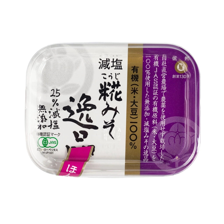 Organic Koji Miso Paste, Reduced Salt, 10.58 oz