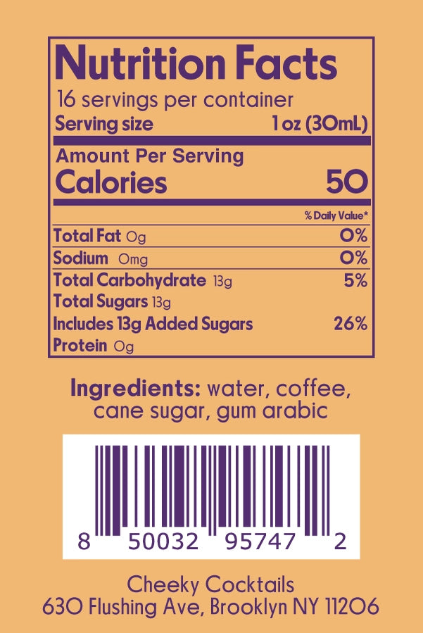 Espresso Syrup, 16 oz.