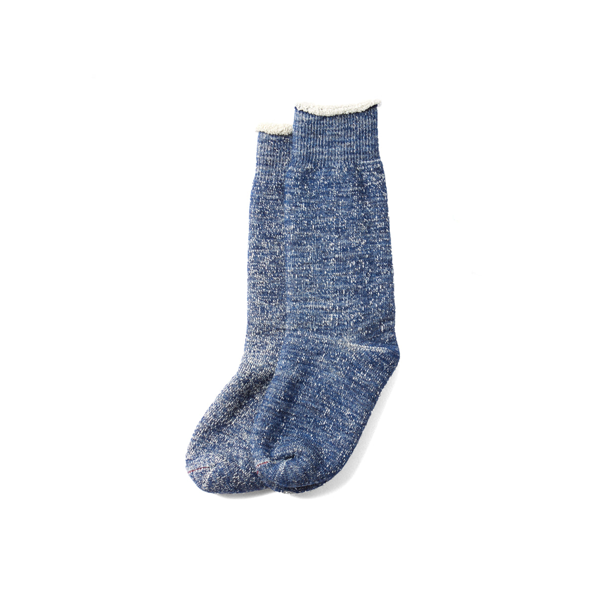 Double Face Merino Wool + Organic Cotton Crew Socks