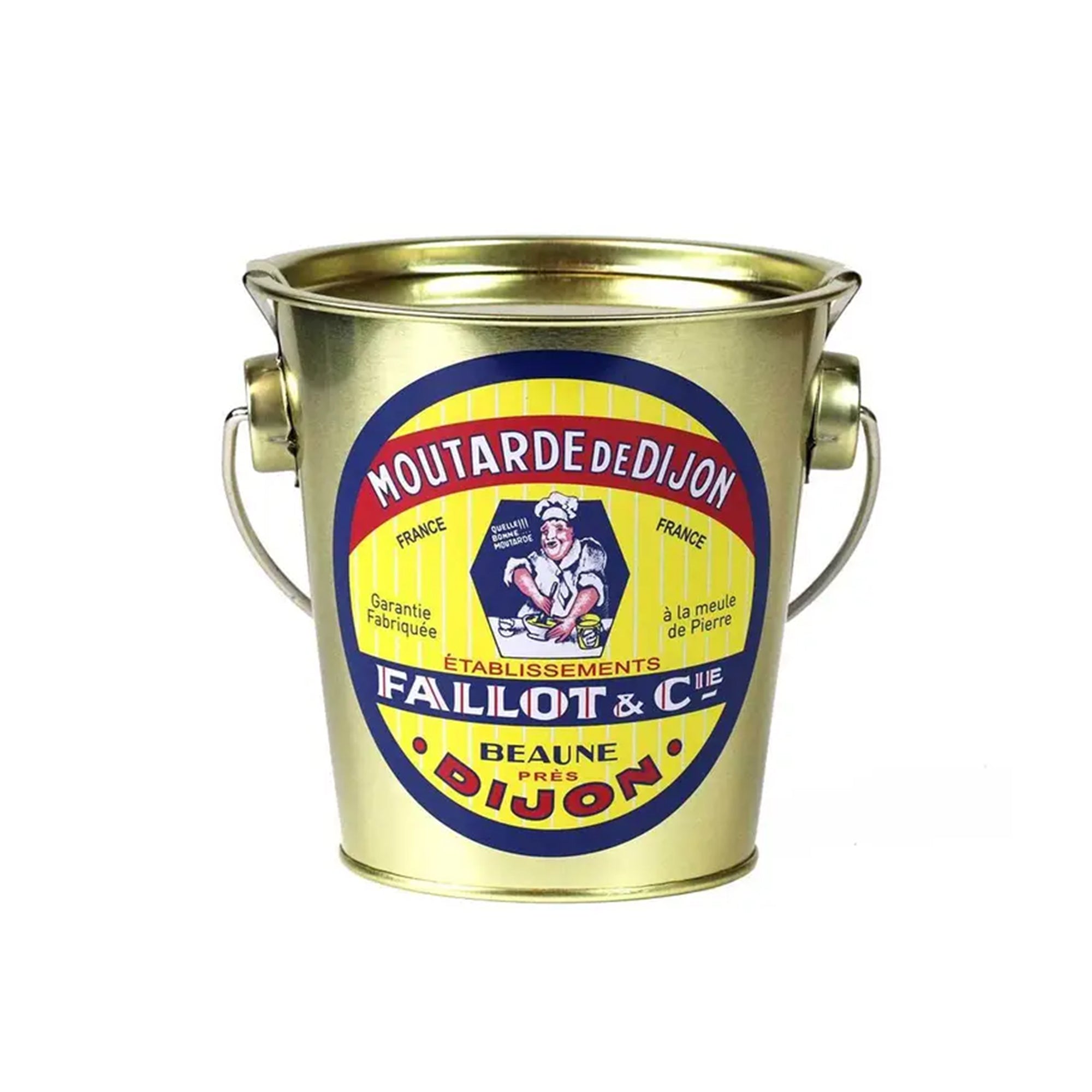 Dijon Mustard Tin Pail