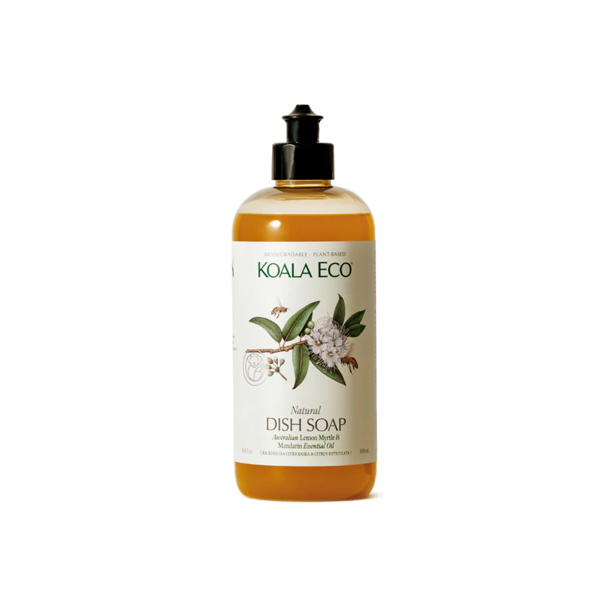 Lemon Myrtle + Mandarin Dish Soap, 16 oz.