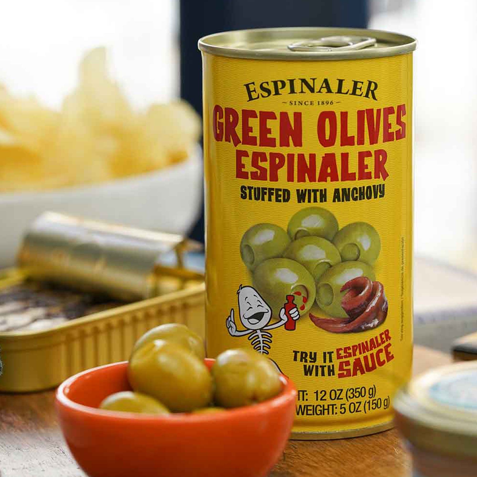 Espinaler Olives Stuffed with Anchovy
