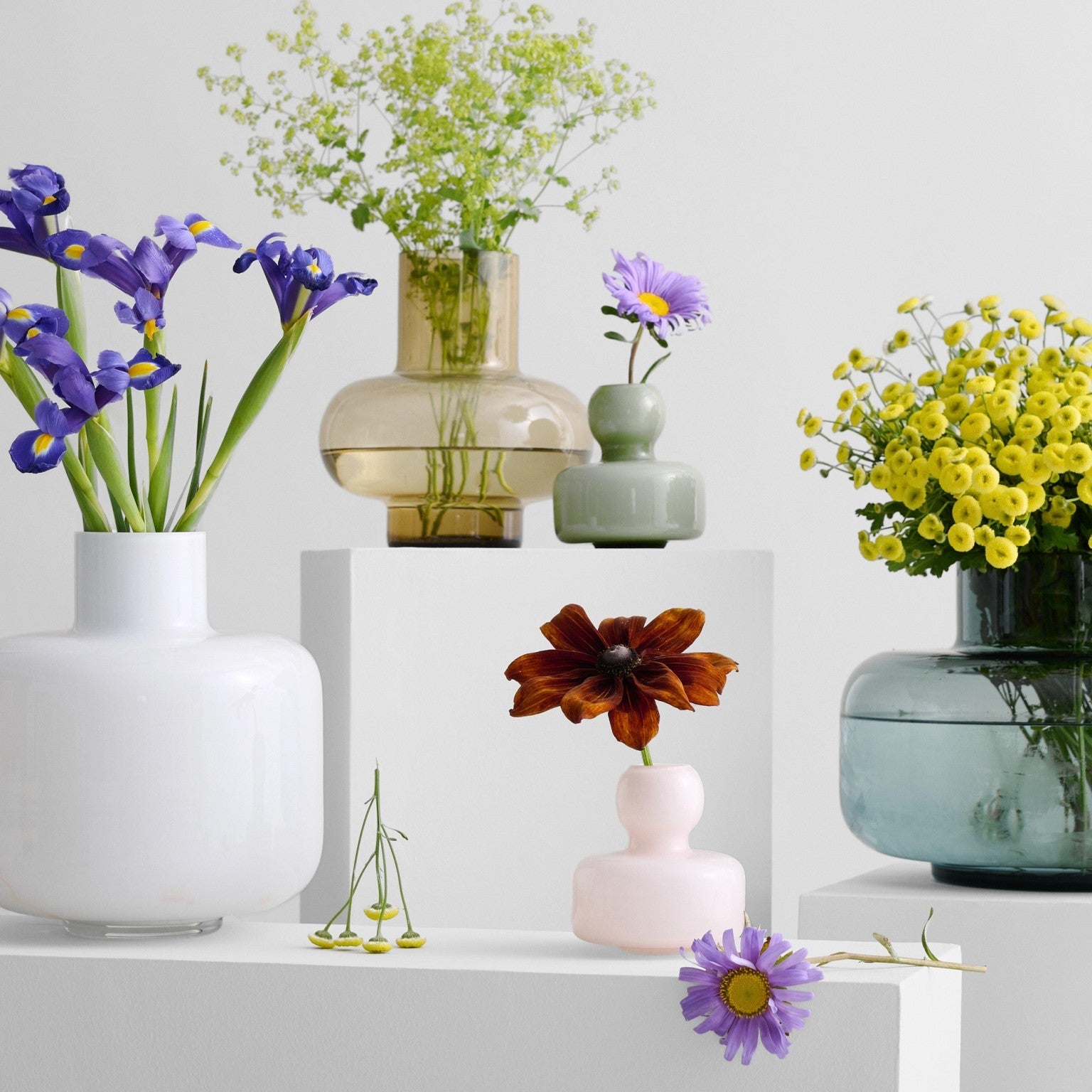 Flower Vase, Powder Pink