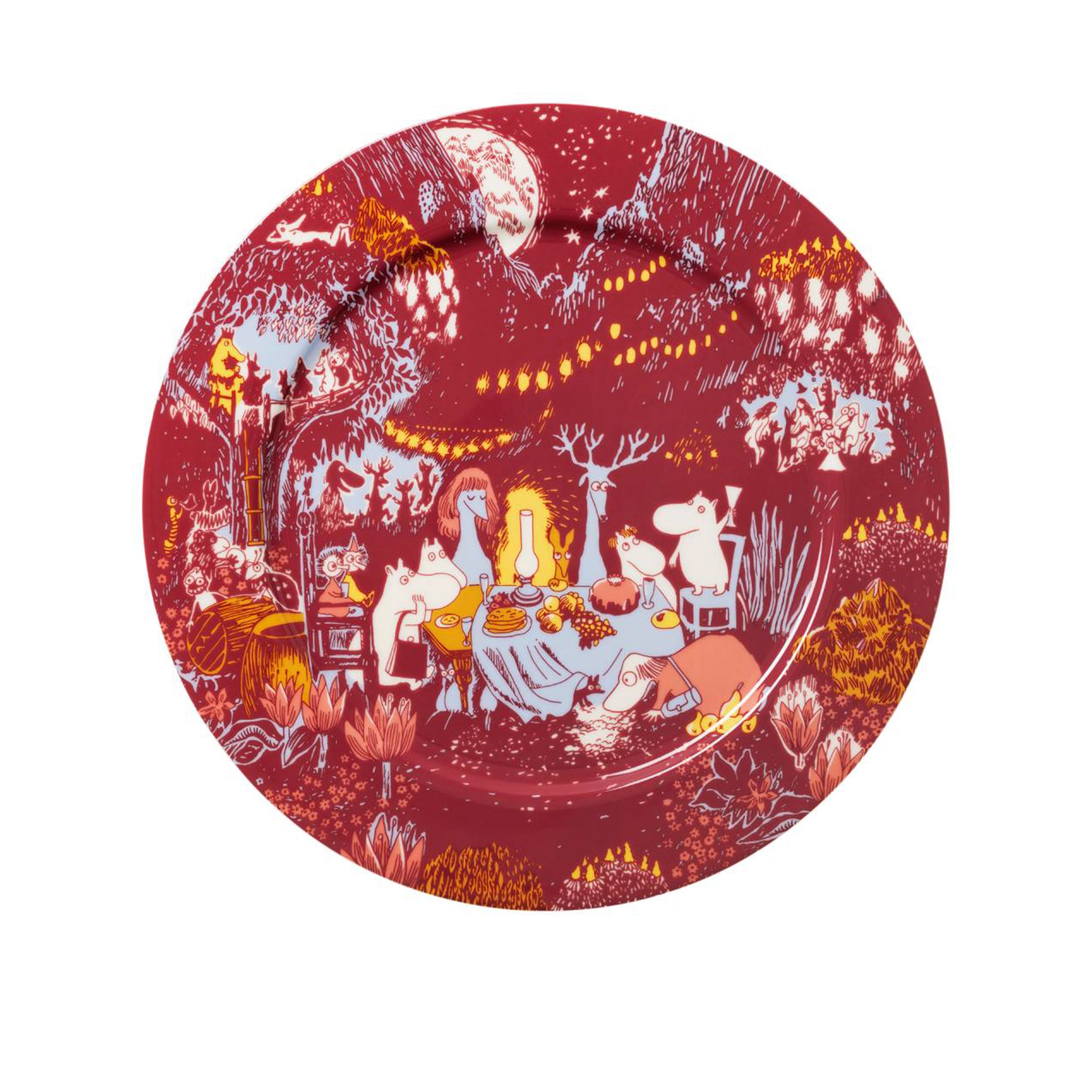 Moomin Festive Moment Serving Plate, 11.8 in