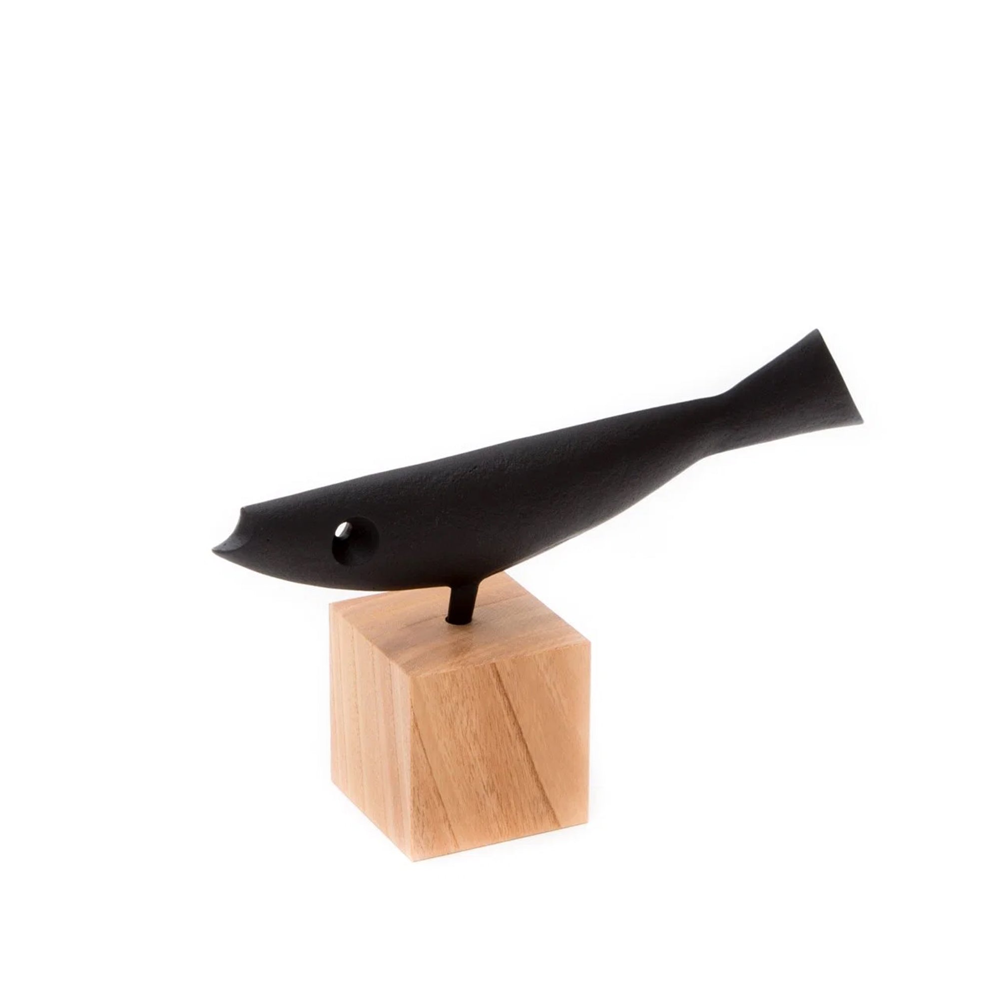 Cast Iron Fish Sculpture