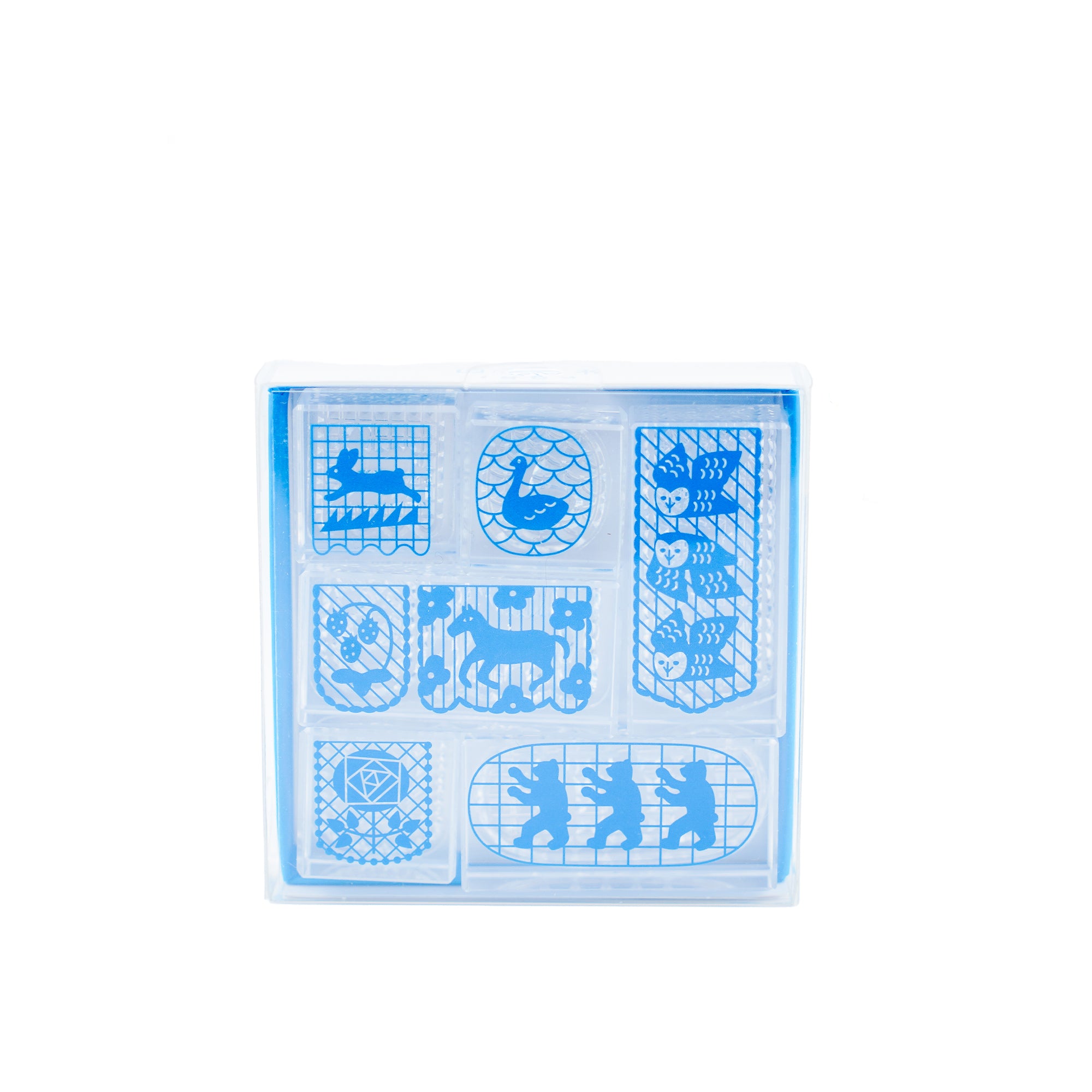Kori Jirushi Crystal Clarity Stamps, 6 Set Box