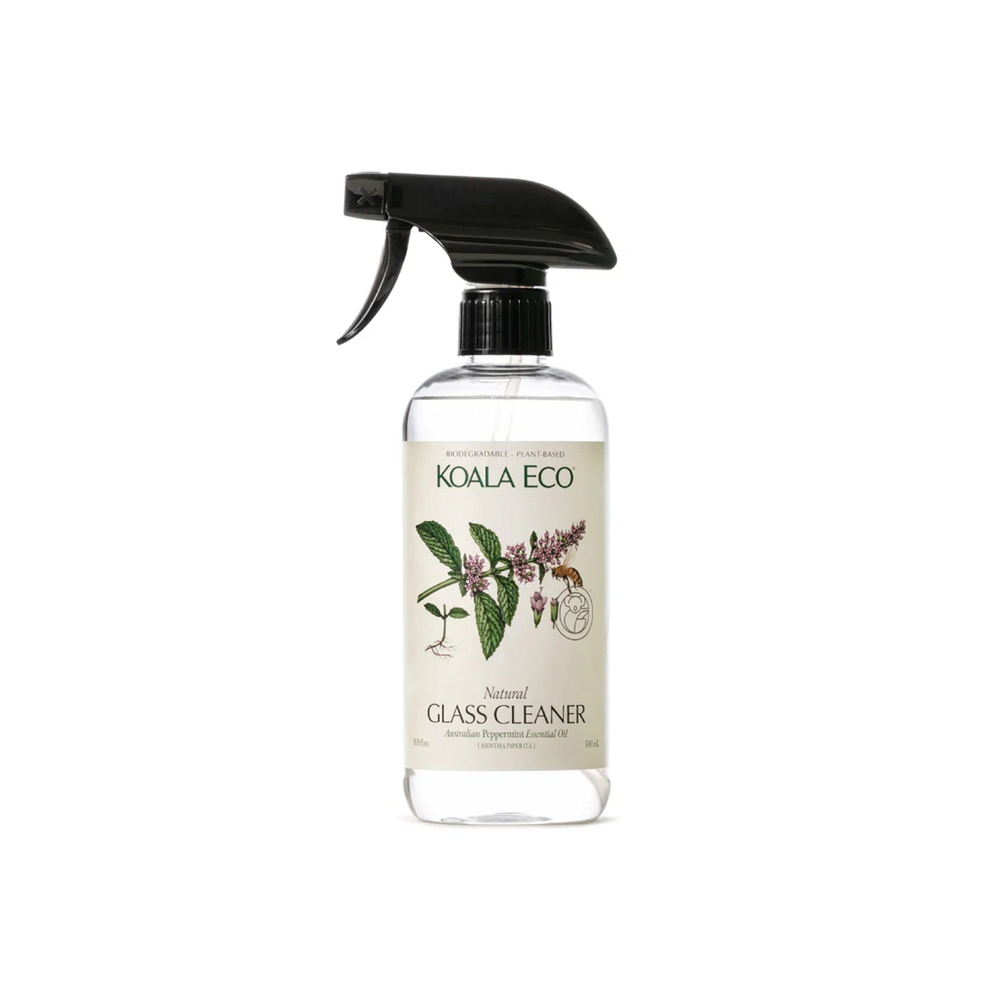 Natural Peppermint Glass Cleaner, 16 oz.