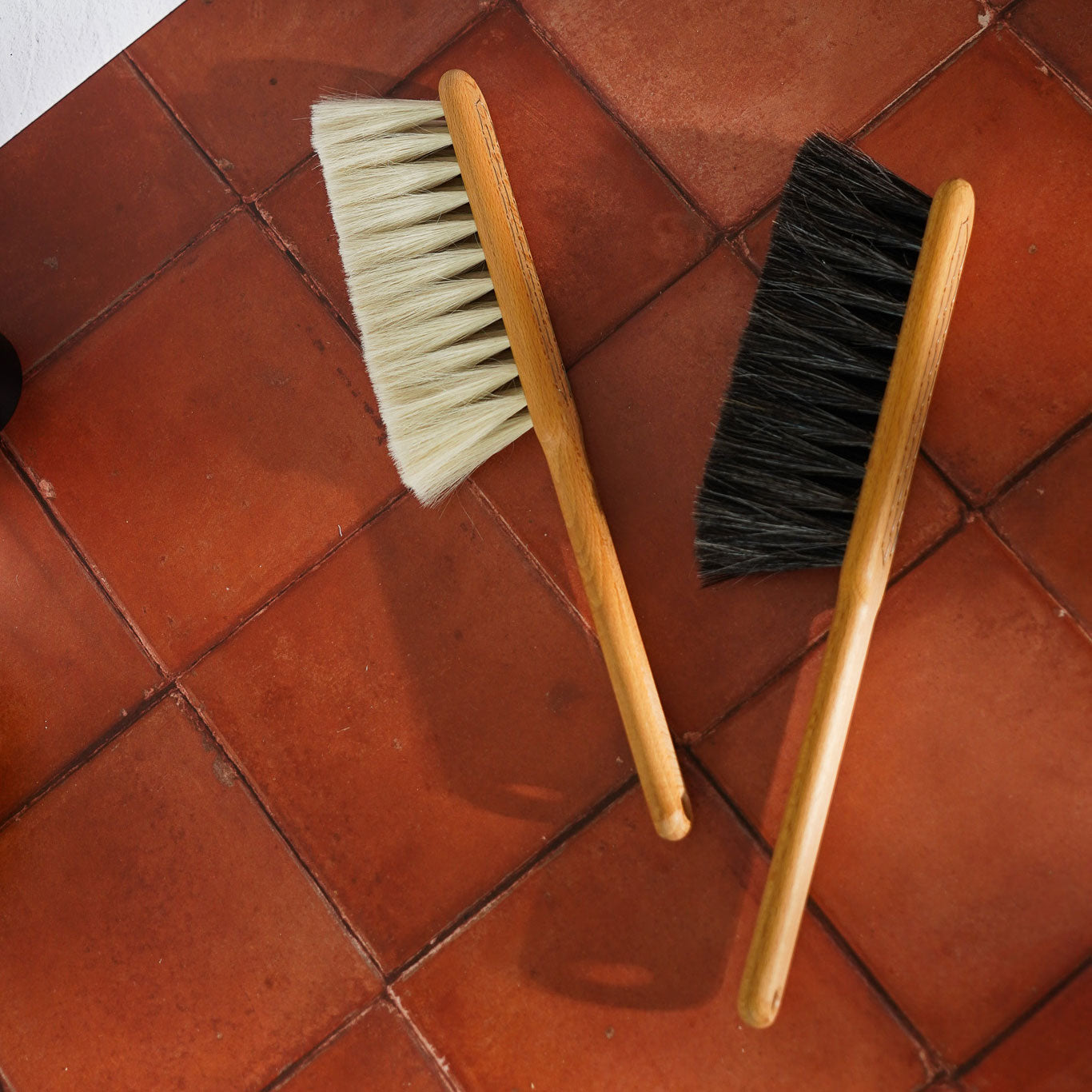 Beech Dust Brush, Goat Hair