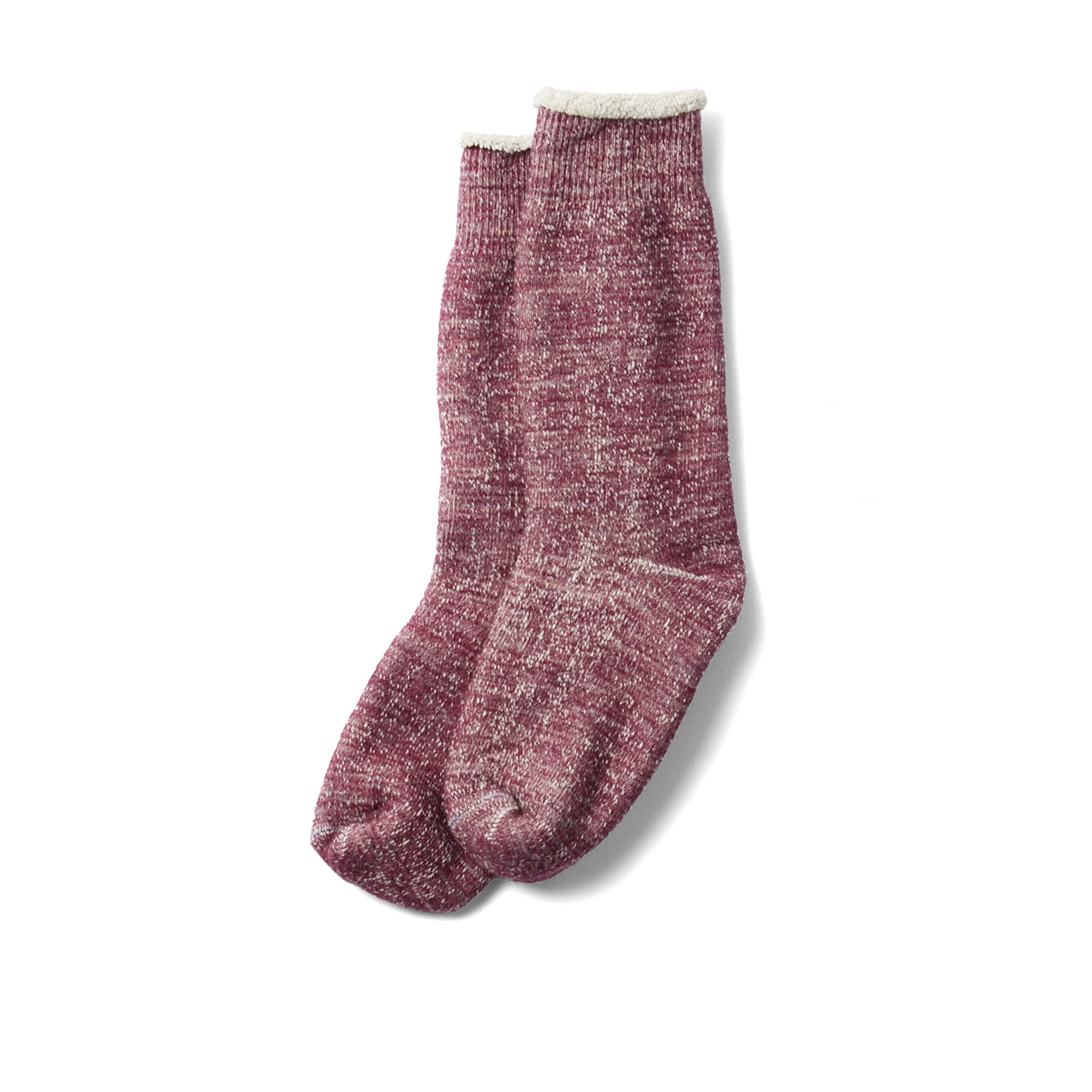 Double Face Crew Socks "Merino Wool + Organic Cotton"