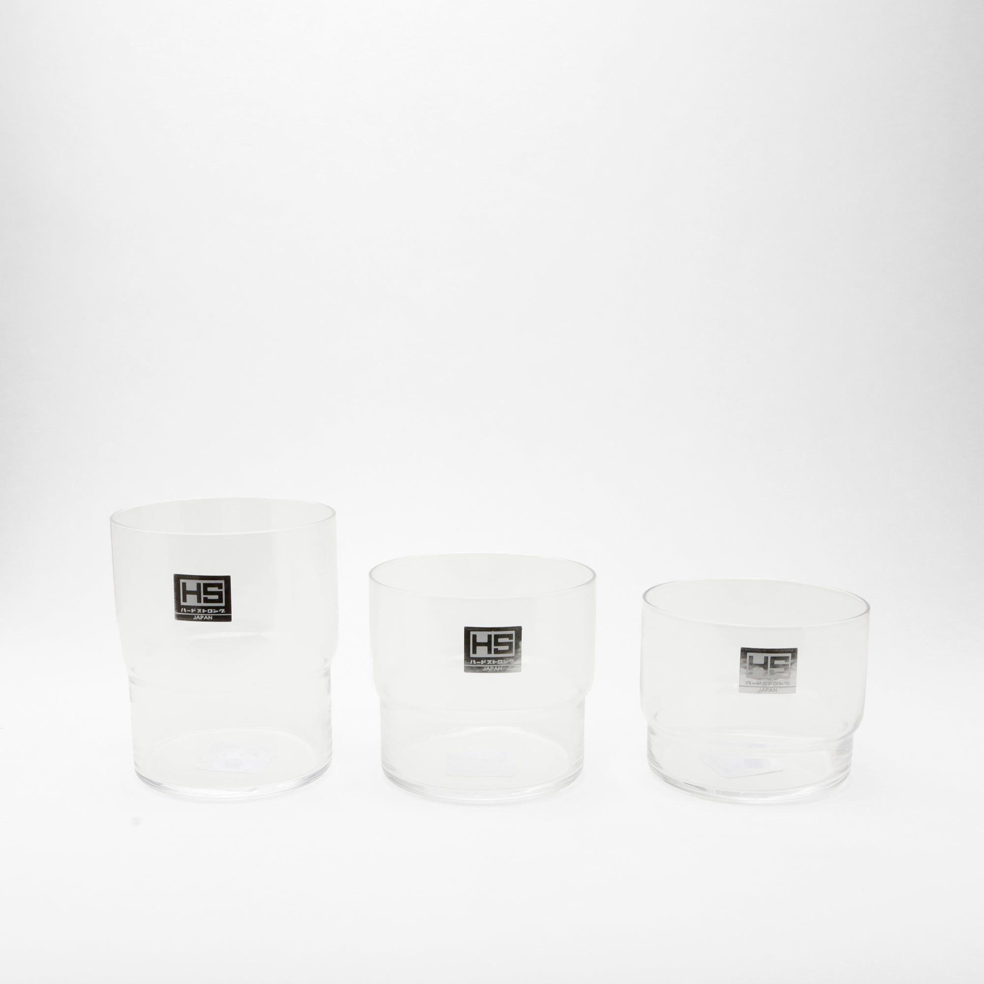 HS Stackable Glass Tumblers
