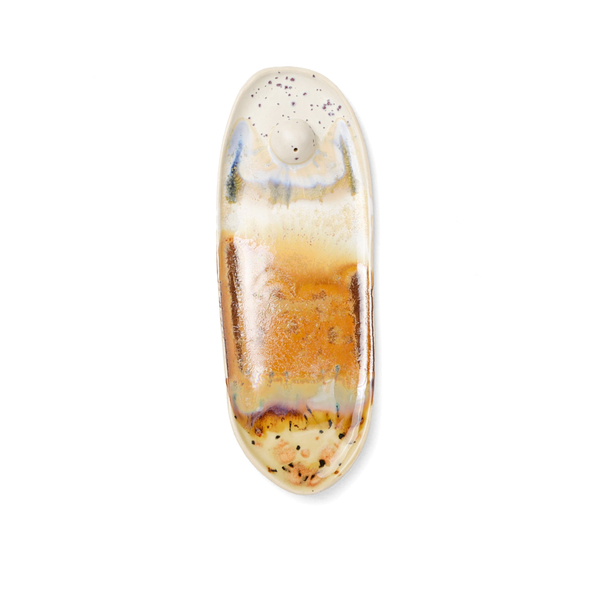 Curious Clay Long Incense Dish