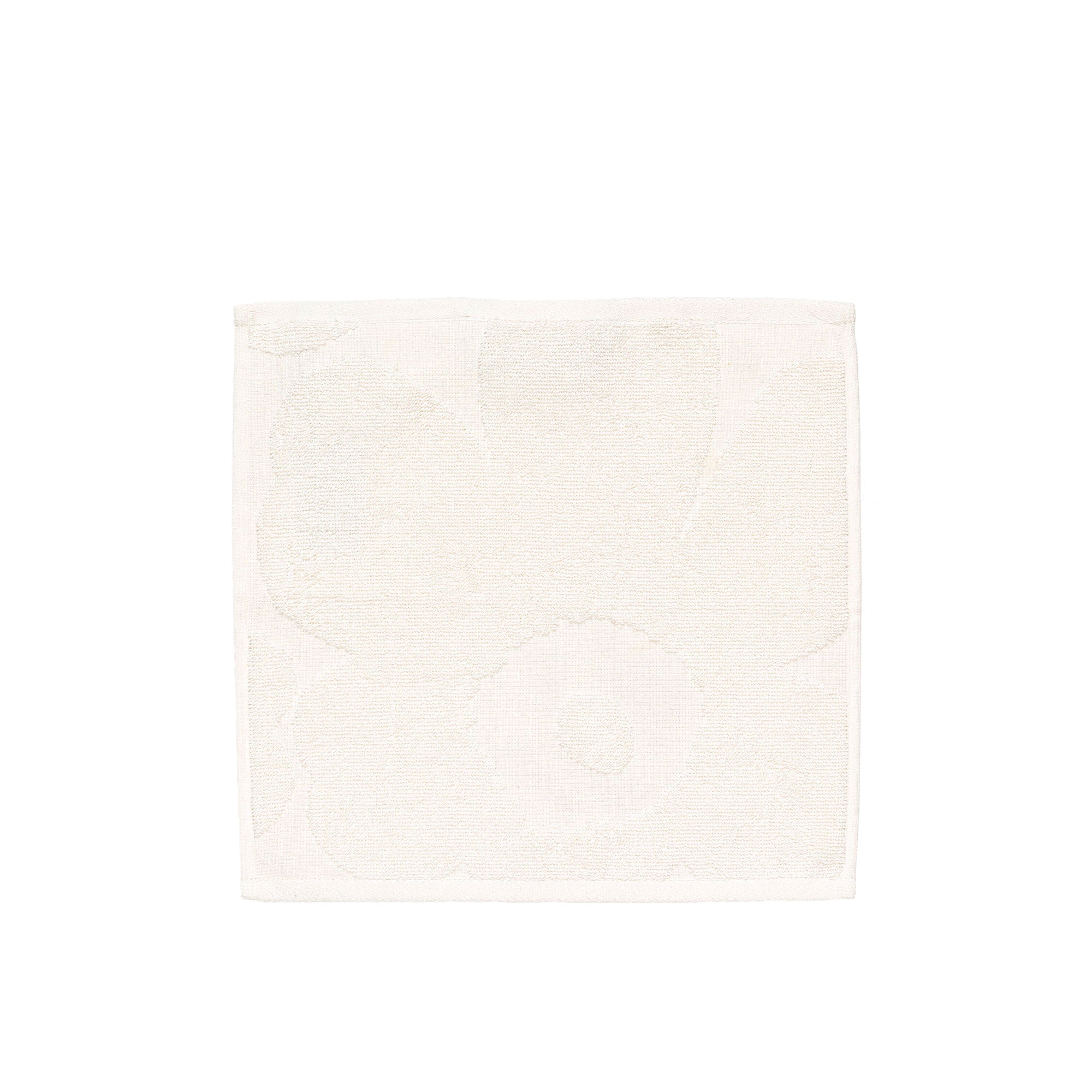 Unikko Solid Ivory Washcloth