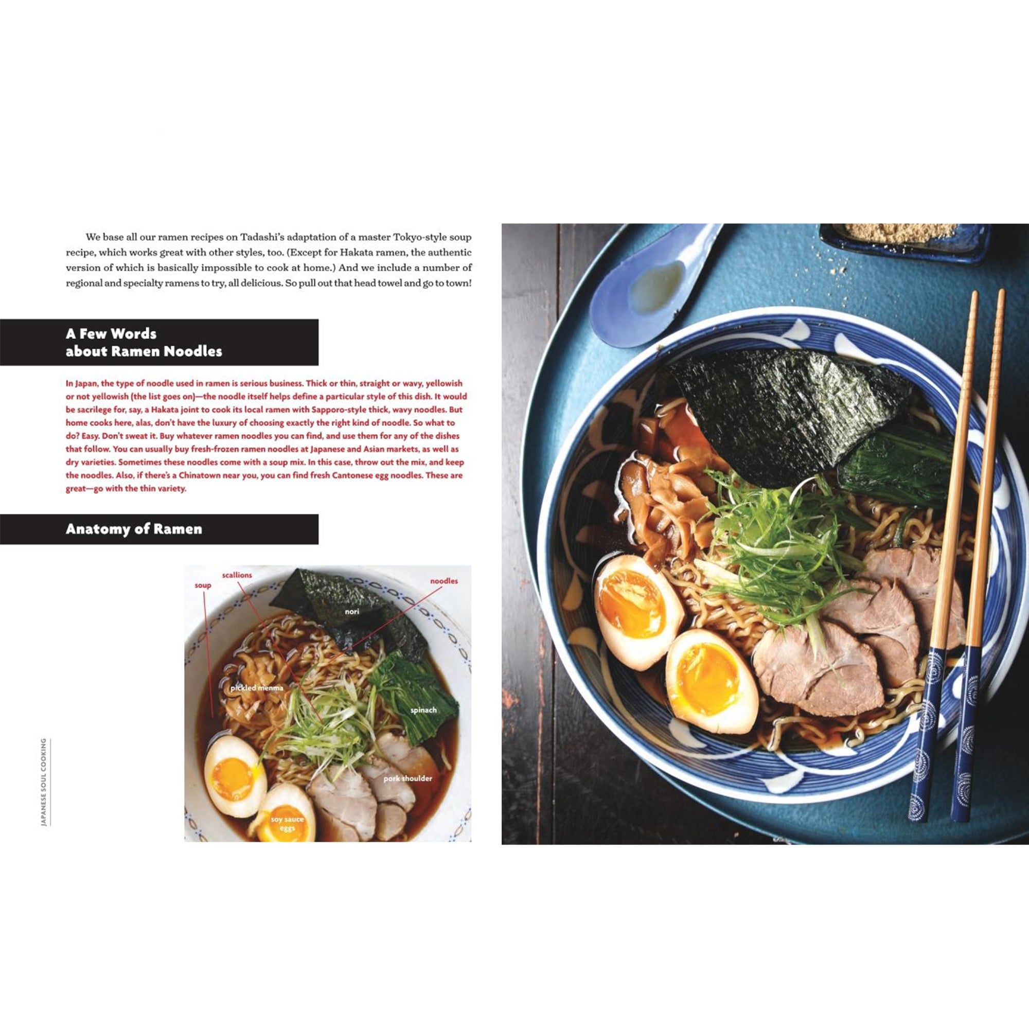 Japanese Soul Cooking: Ramen, Tonkatsu, Tempura, and More from the Streets and Kitchens of Tokyo and Beyond