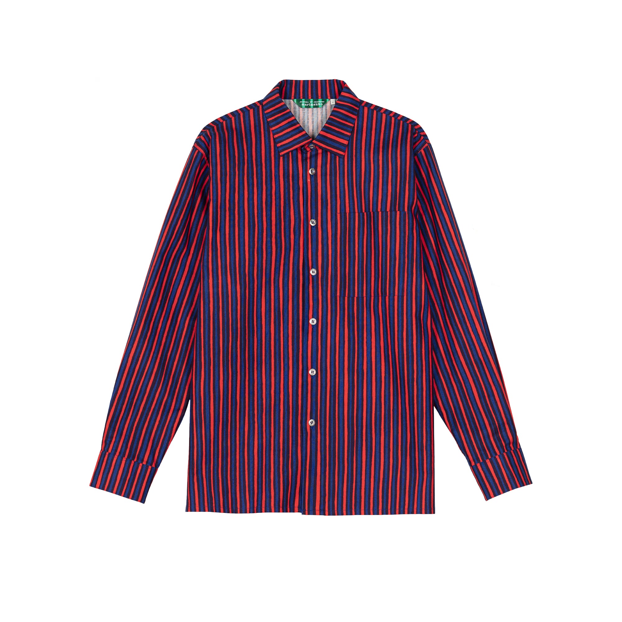 Jokapoika Shirt- Red + Blue