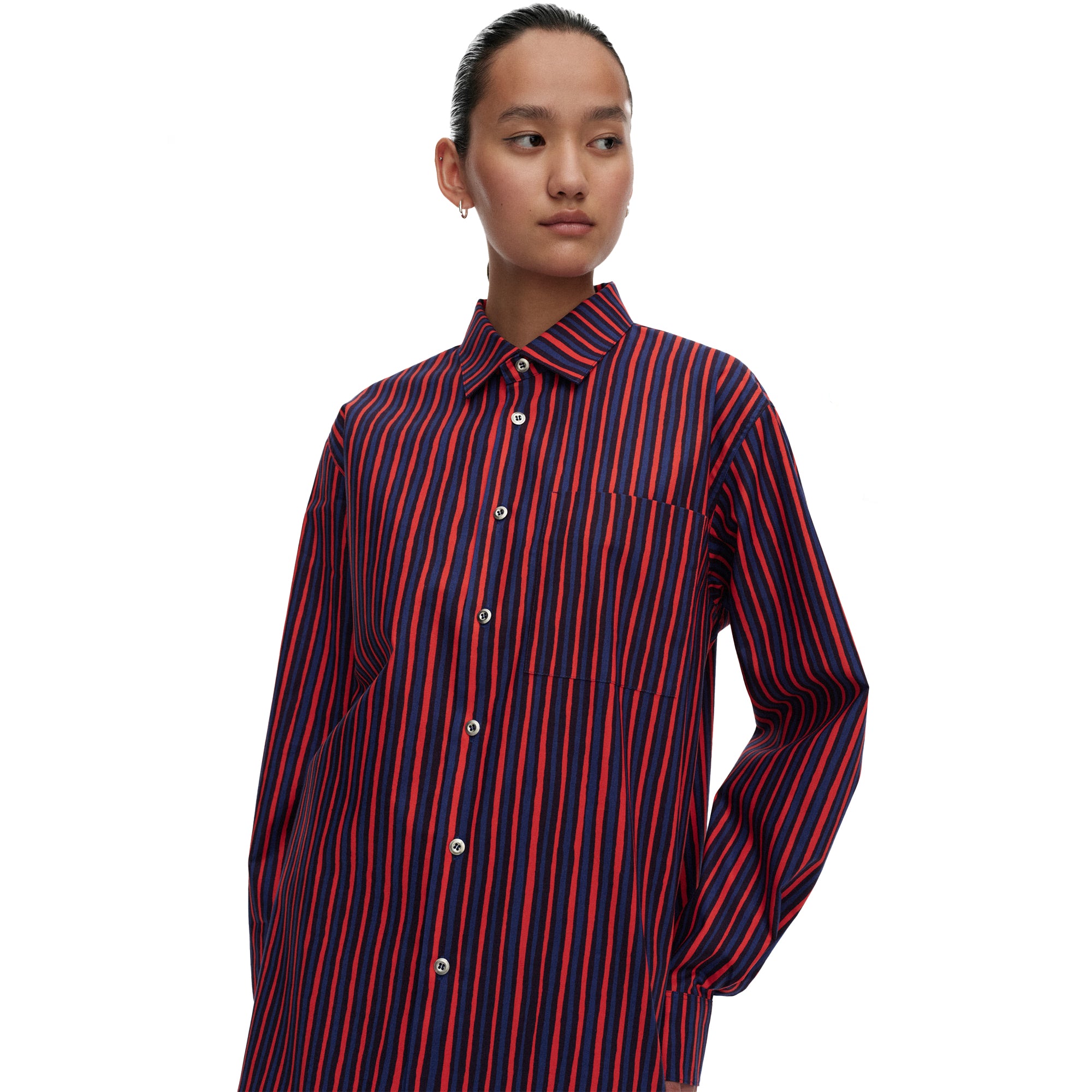 Jokapoika Shirt- Red + Blue