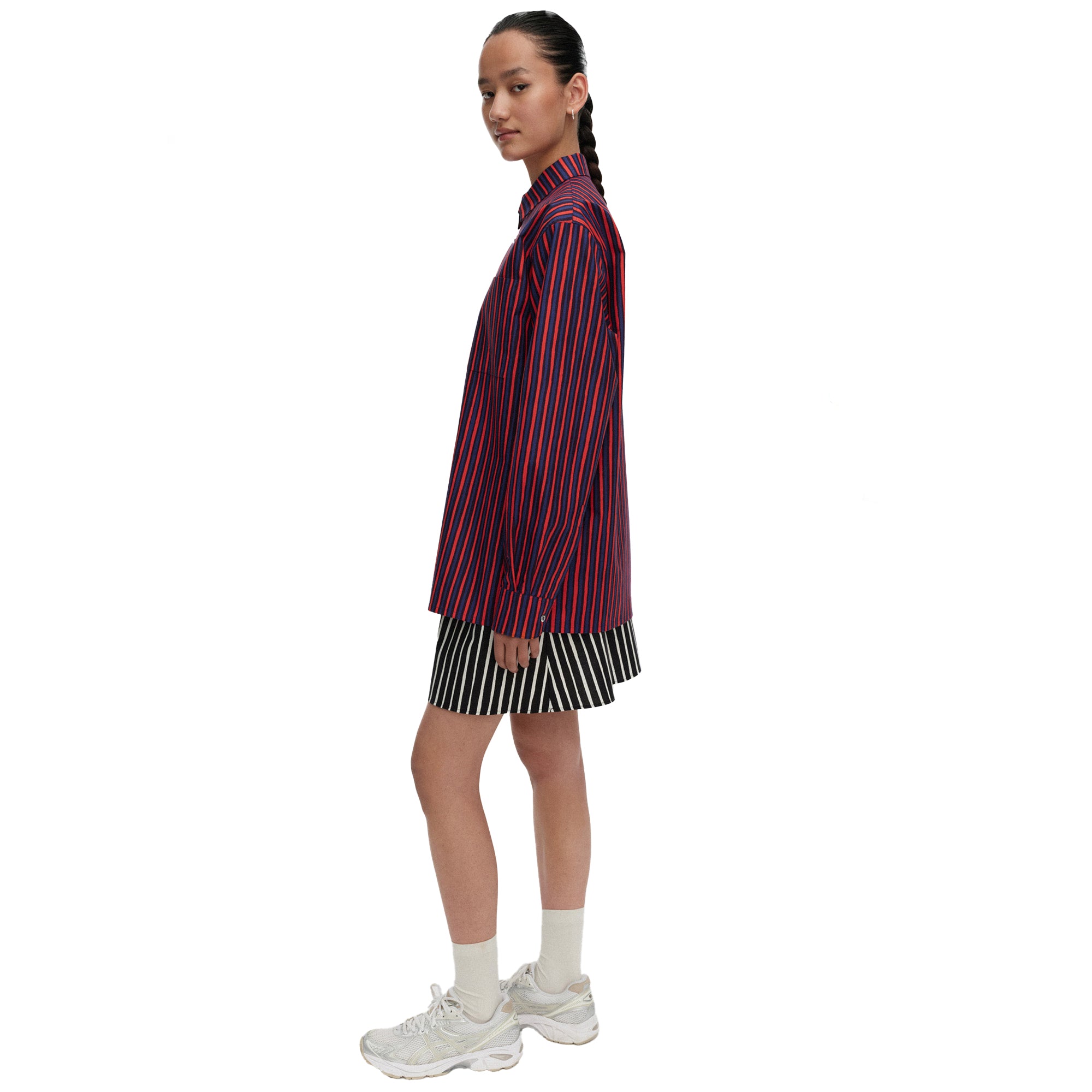 Jokapoika Shirt- Red + Blue
