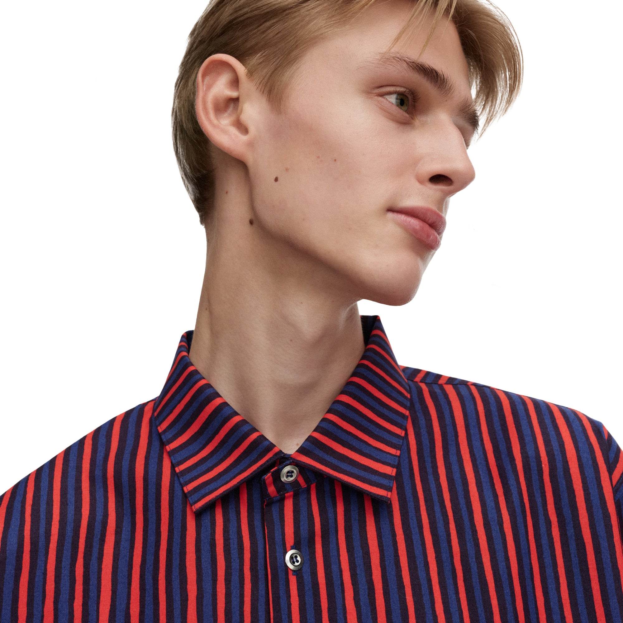 Jokapoika Shirt- Red + Blue