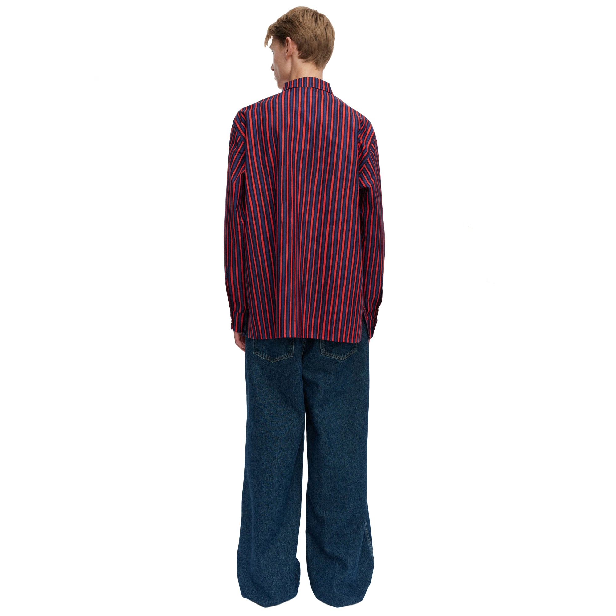 Jokapoika Shirt- Red + Blue