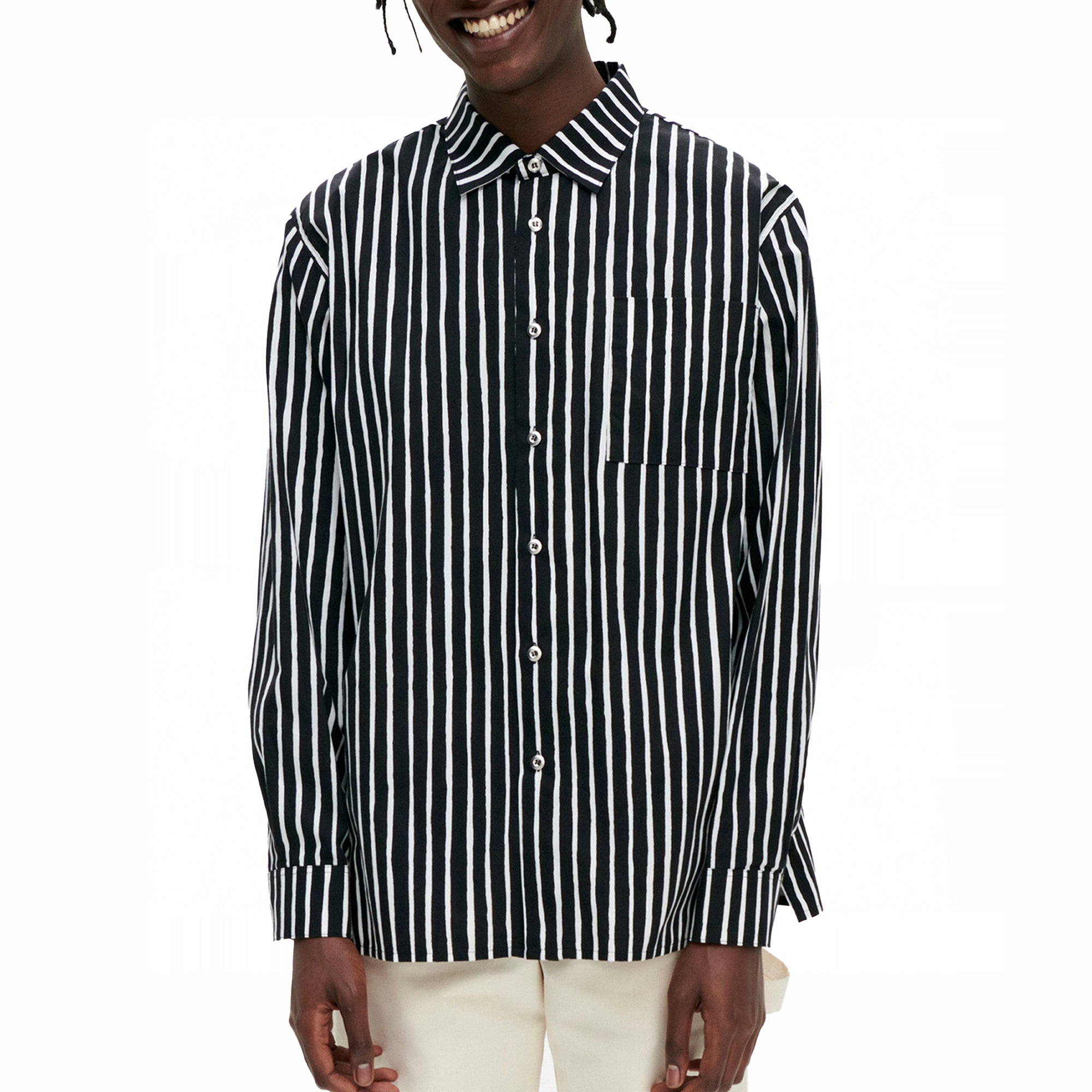 Jokapoika Shirt - Black + White