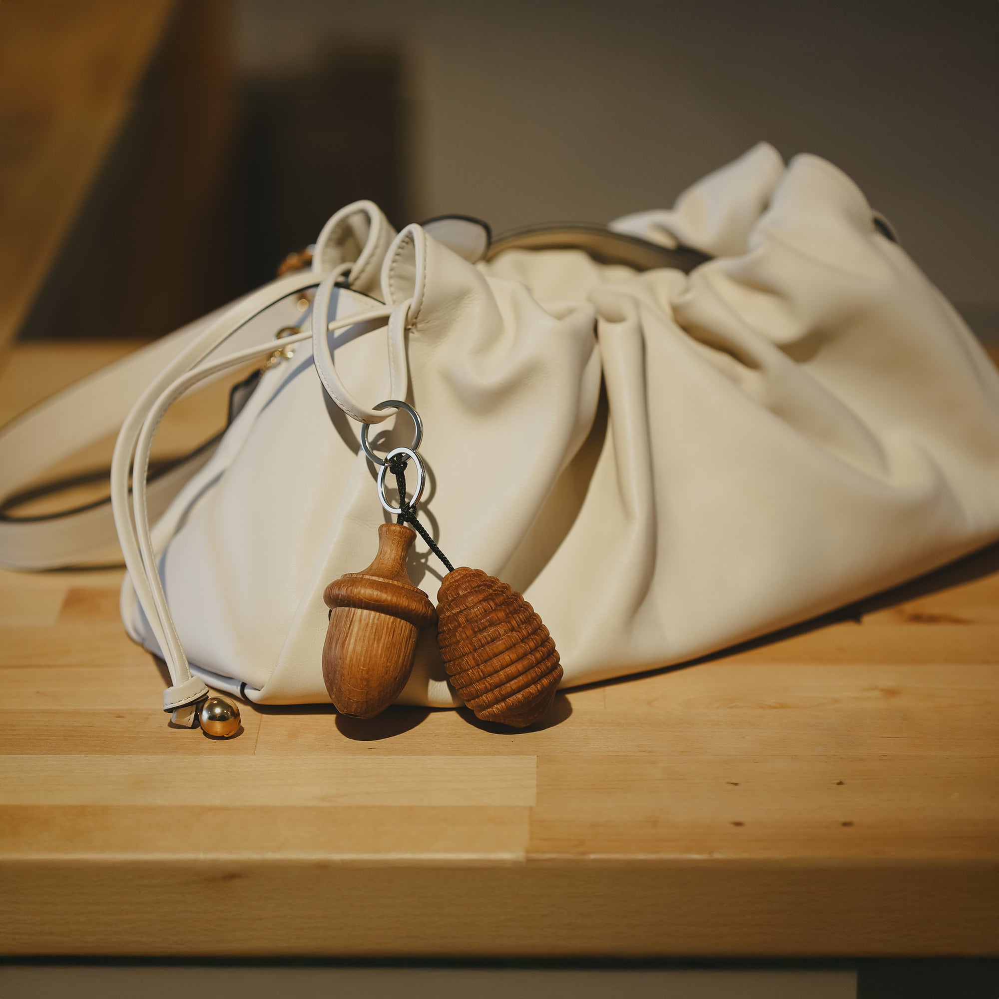 Creamore Mill Oak Keyring