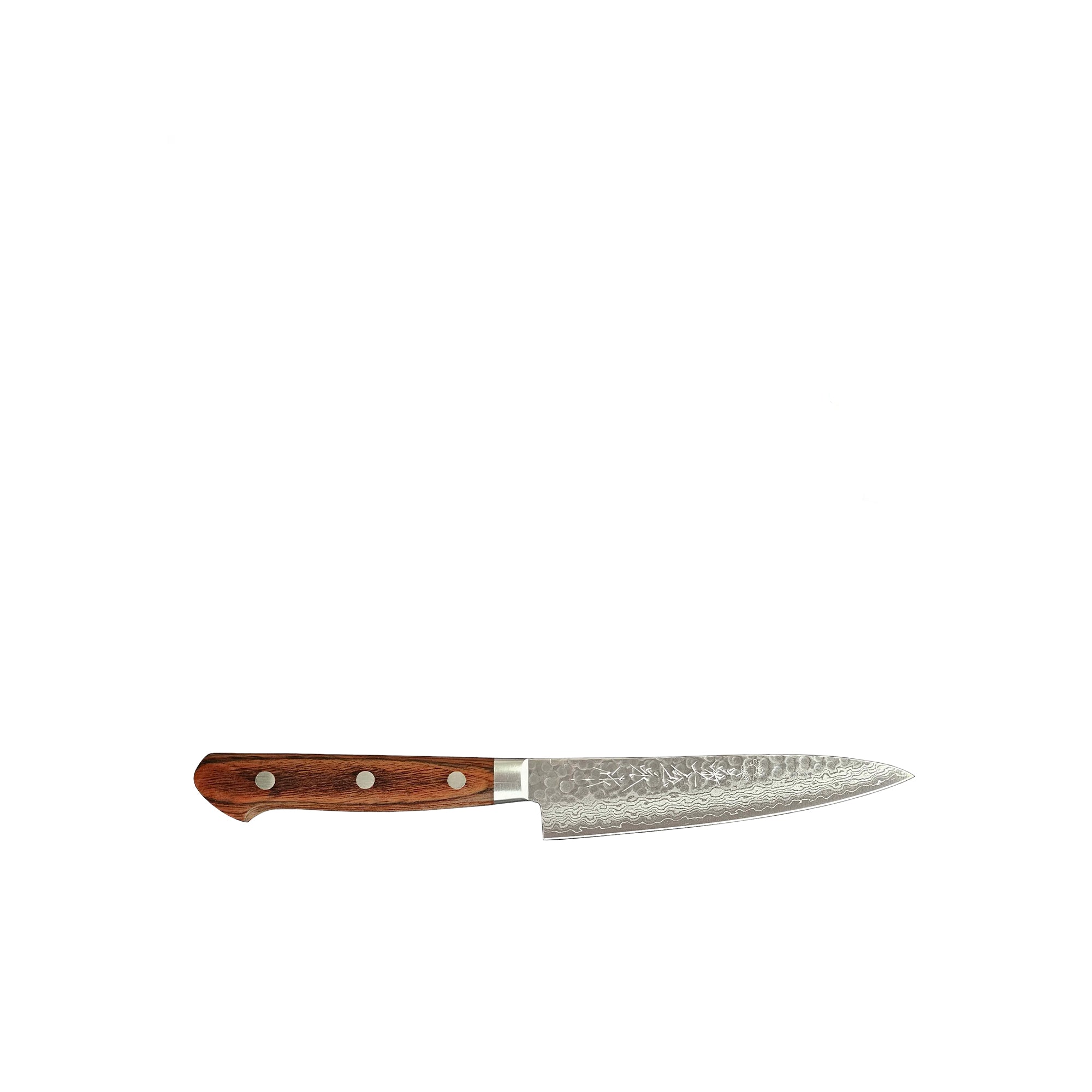 Warikomi Damascus Tsuchime - Petty Knife, 5.3"