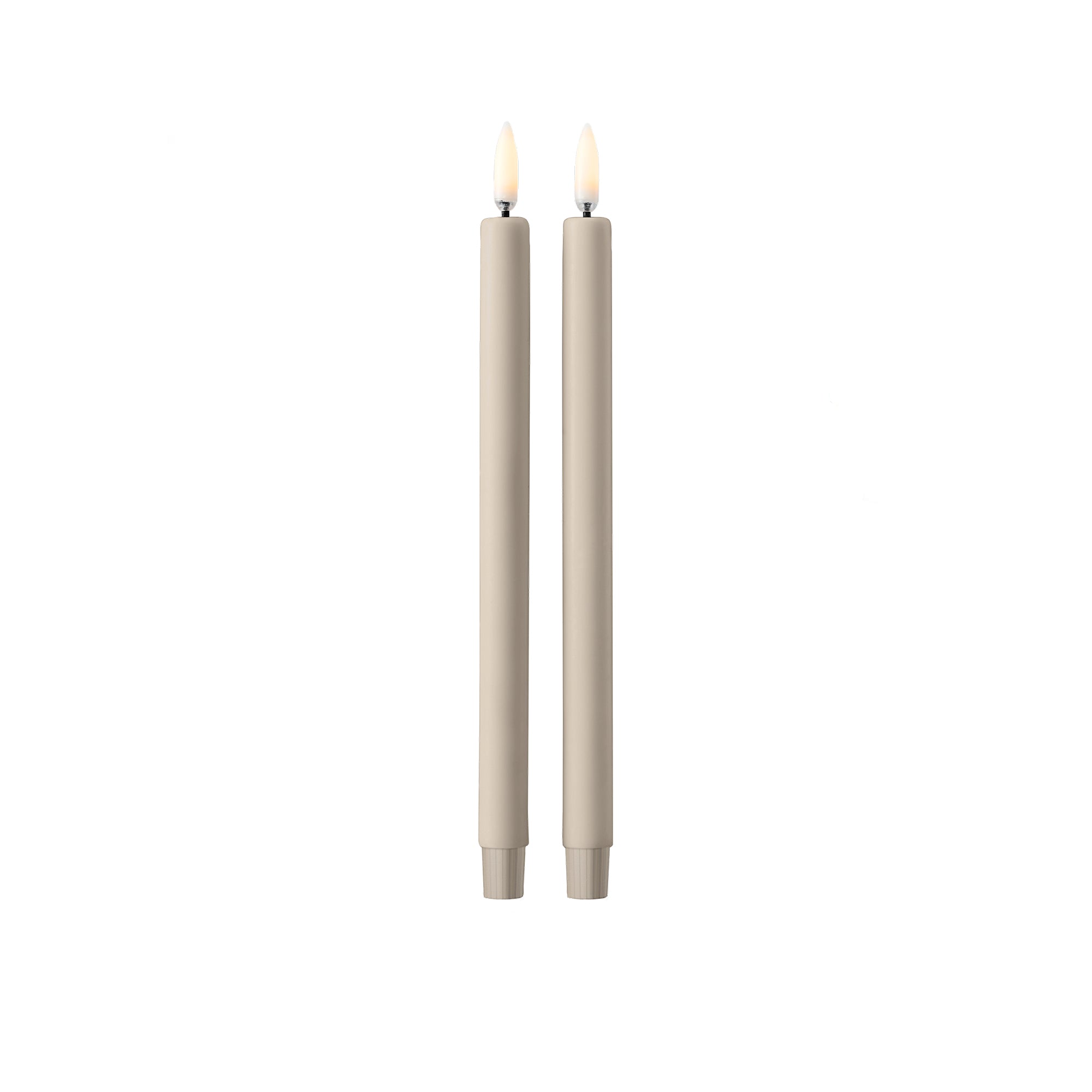 STOFF LED Taper Candle by Uyuni Lighting, Set of 2
