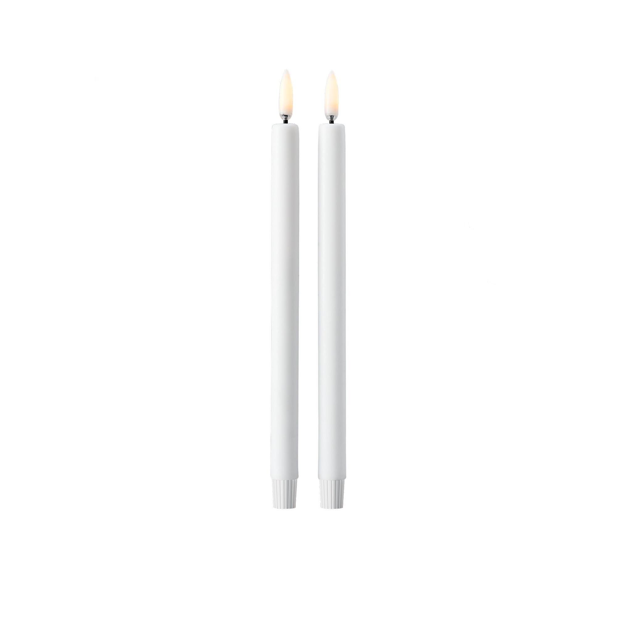 STOFF LED Taper Candle by Uyuni Lighting, Set of 2