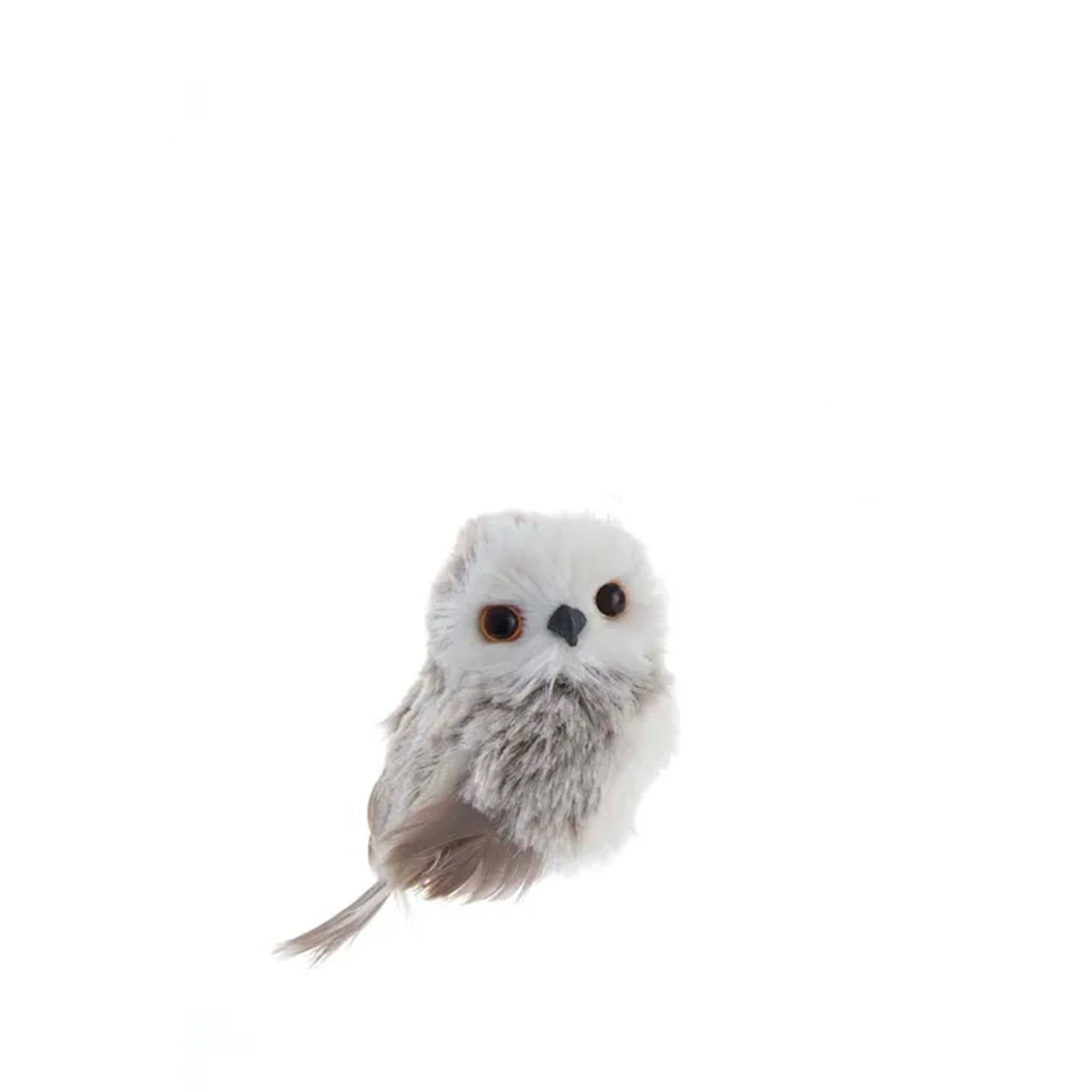 Baby Gray Owl Ornament