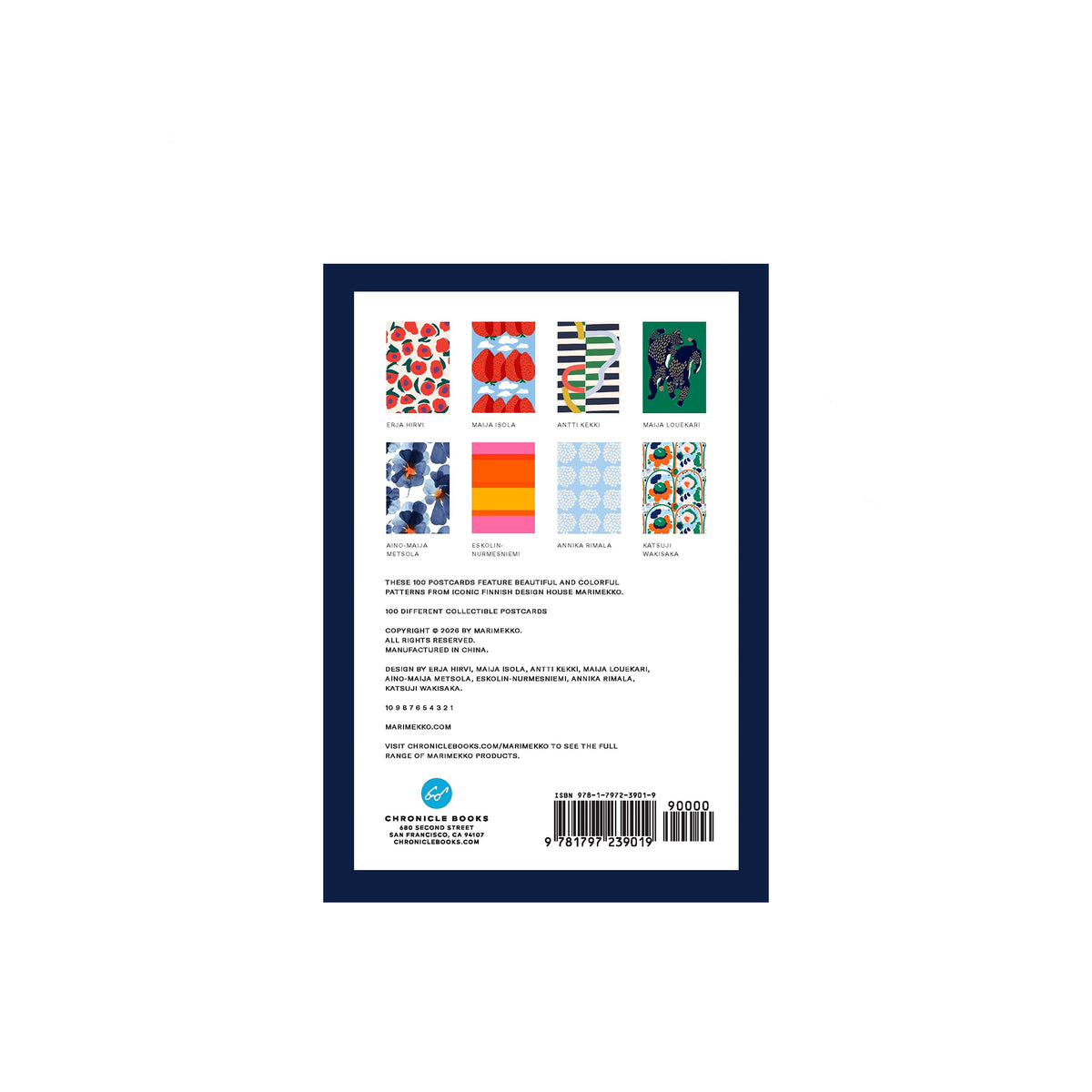 The Art of Marimekko: Postcard Box