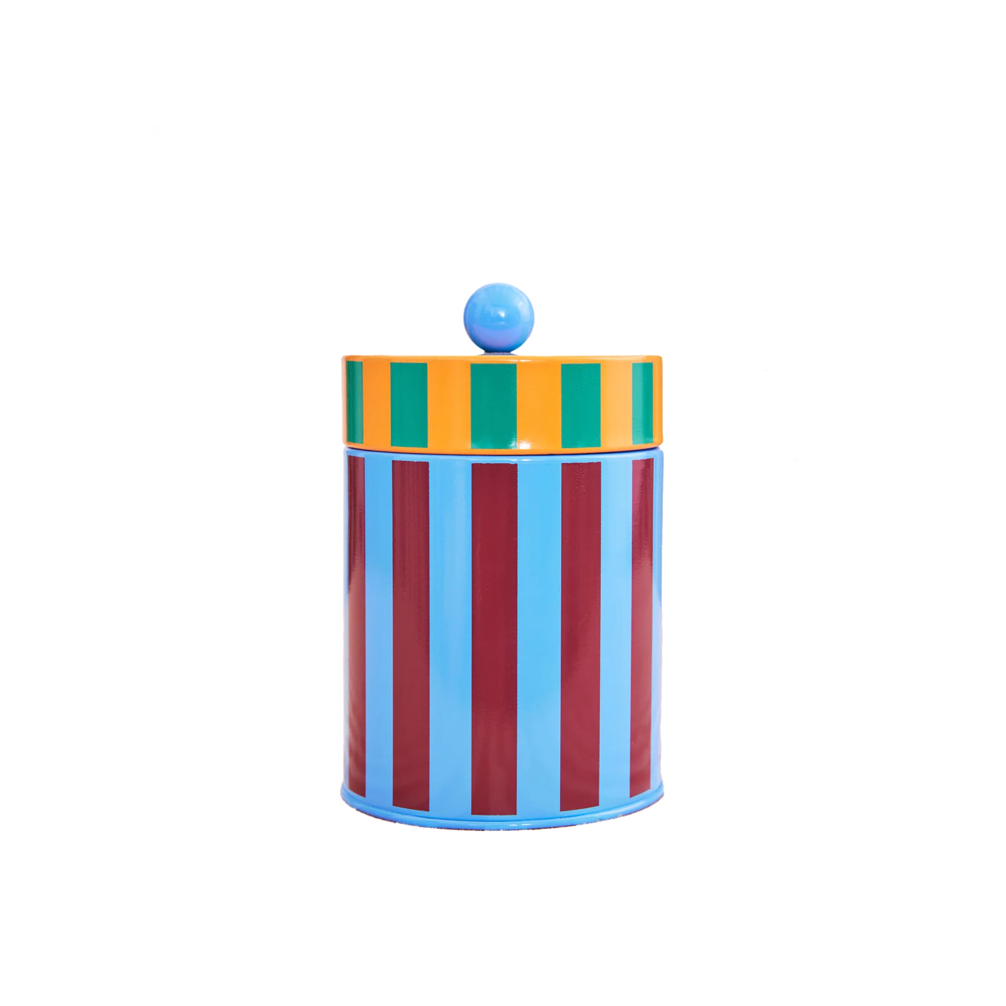 Striped Canister, Medium