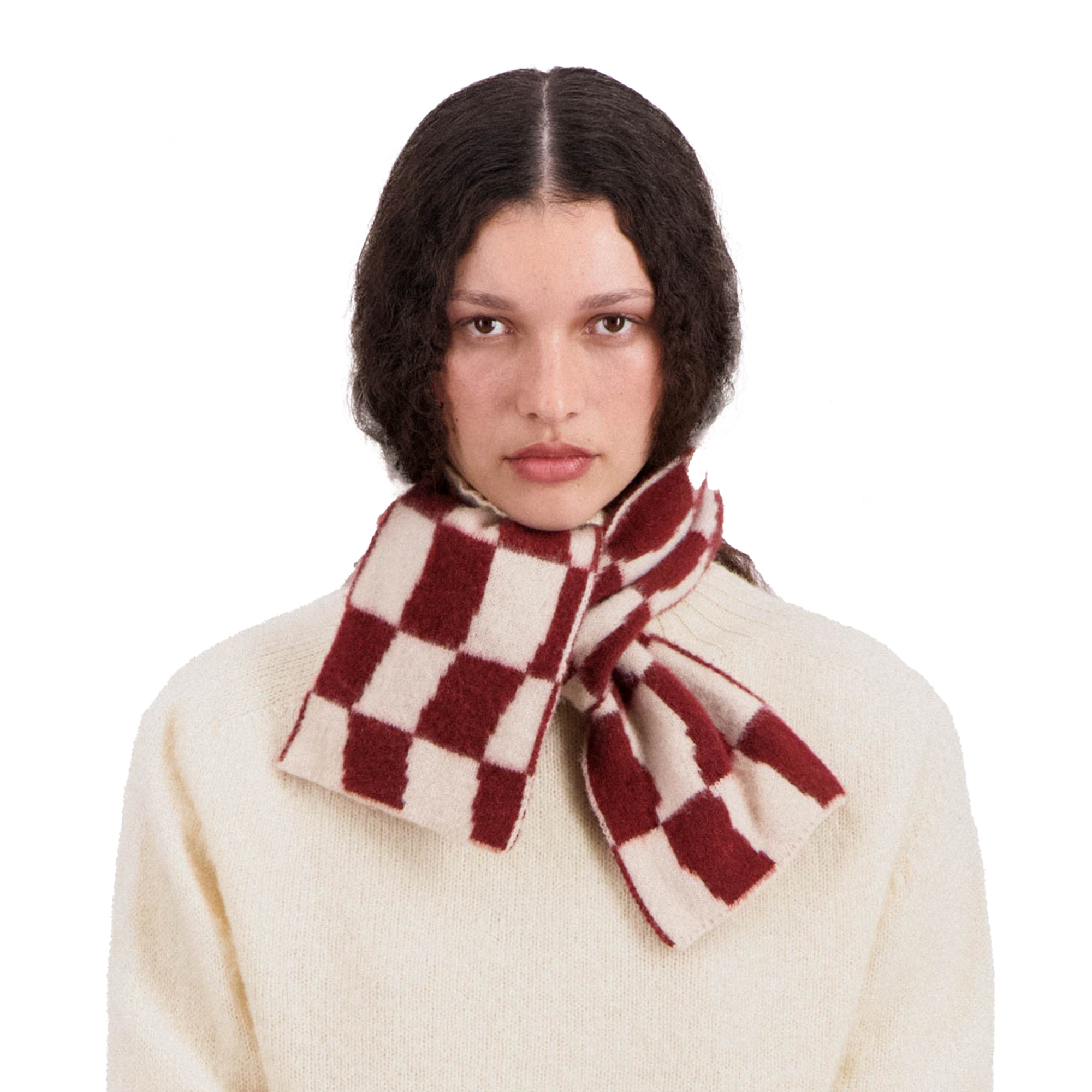 Mini Checkerboard Scarf