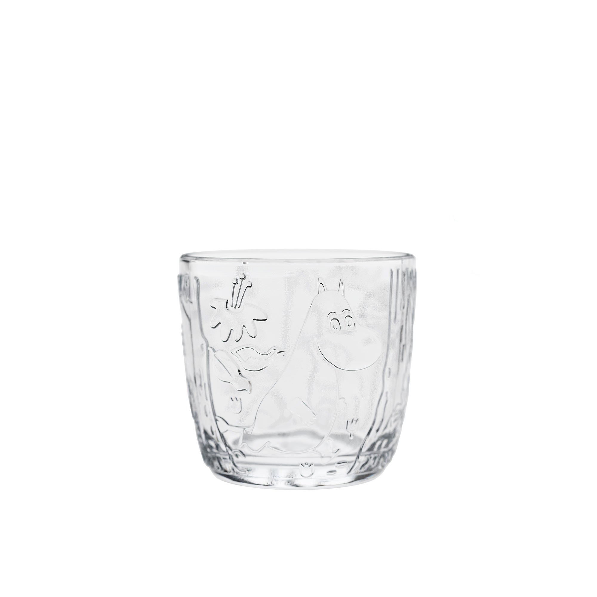 Moomin Clear Glass Tumblers, Set of 2