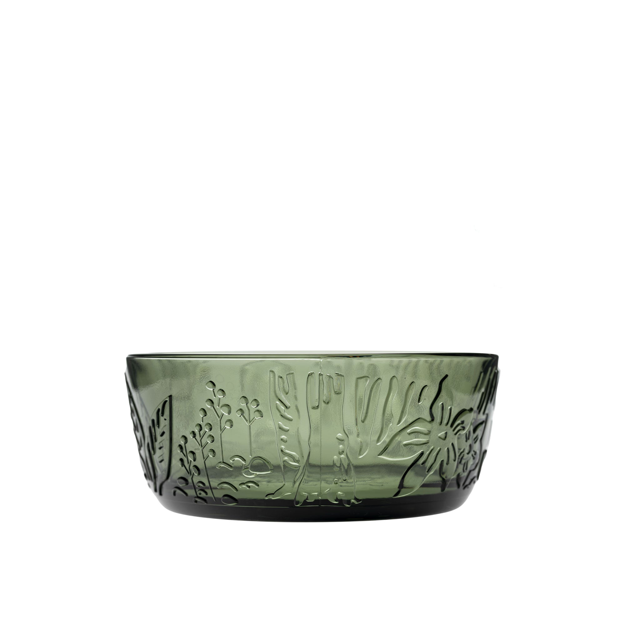 Moomin Pine Green Glass Bowl