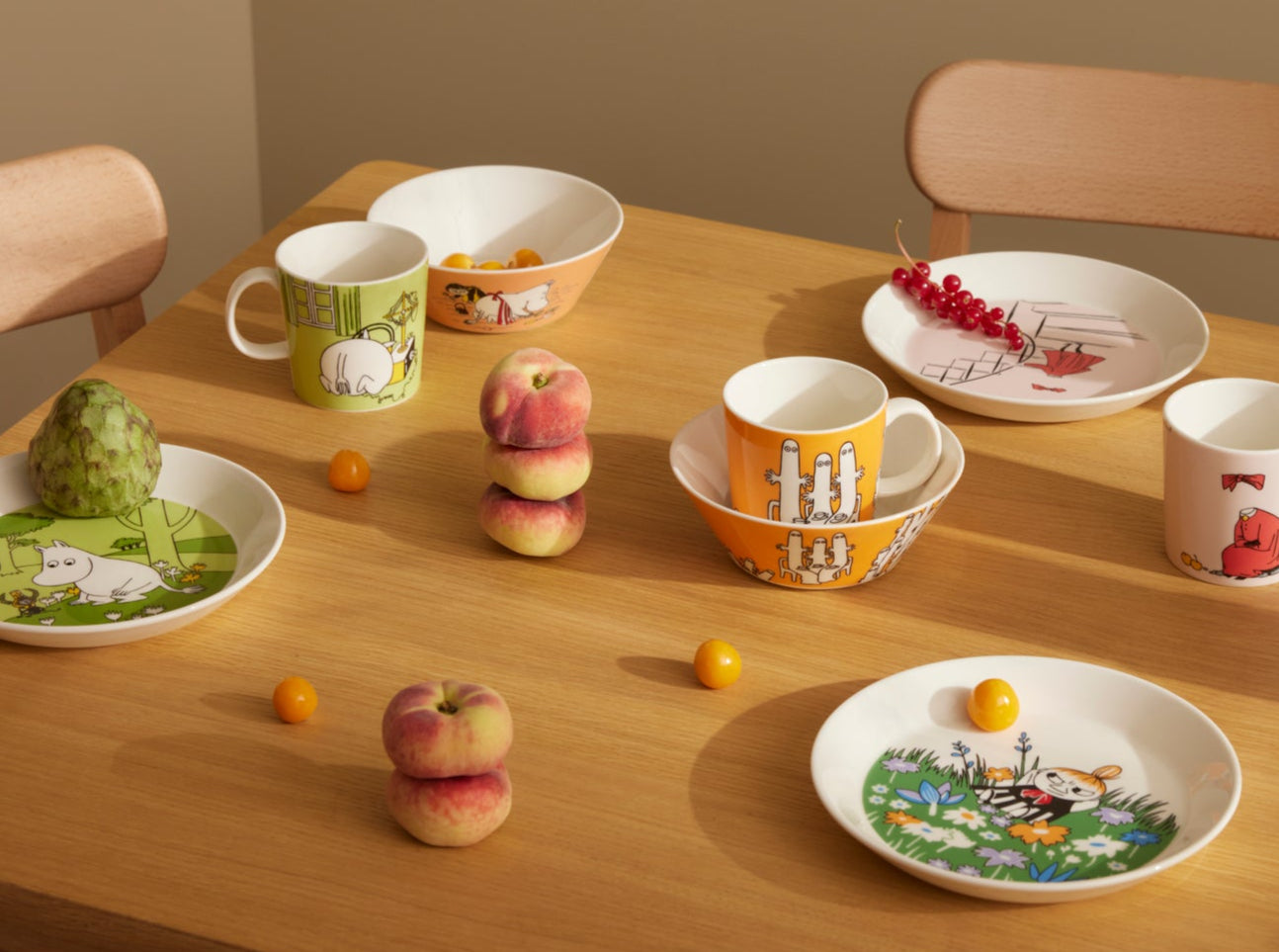 Hattifatteners Orange Moomin Bowl