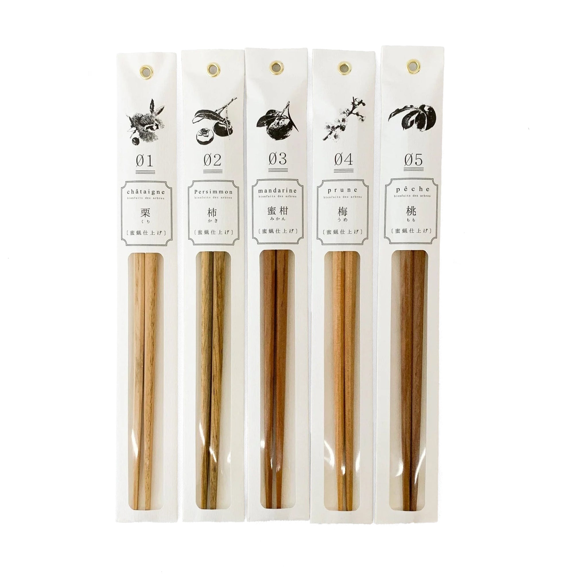Natural Fruit Wood Chopsticks