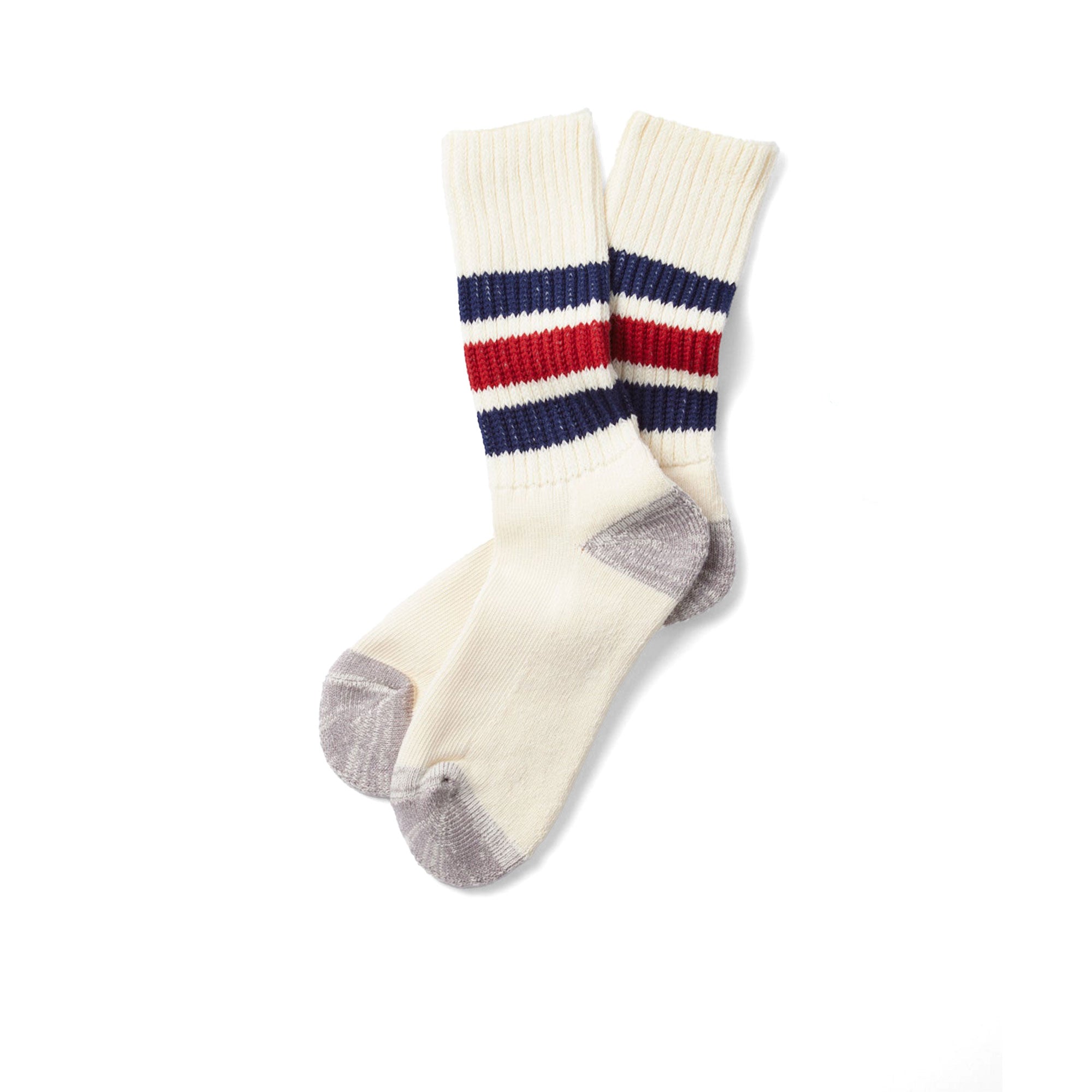 Coarse Ribbed Old School Crew Socks