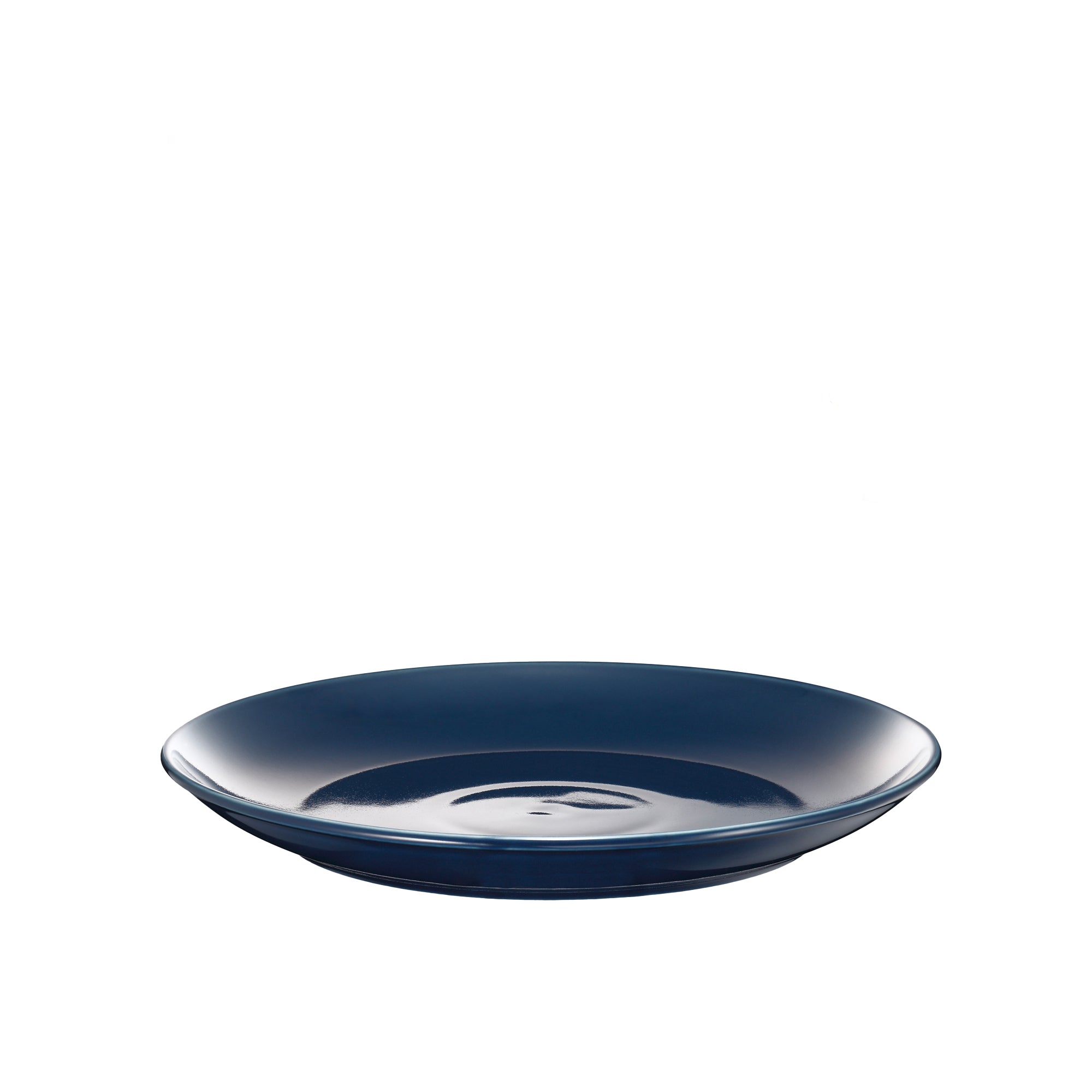 Ceramic Plate, Cobalt Blue