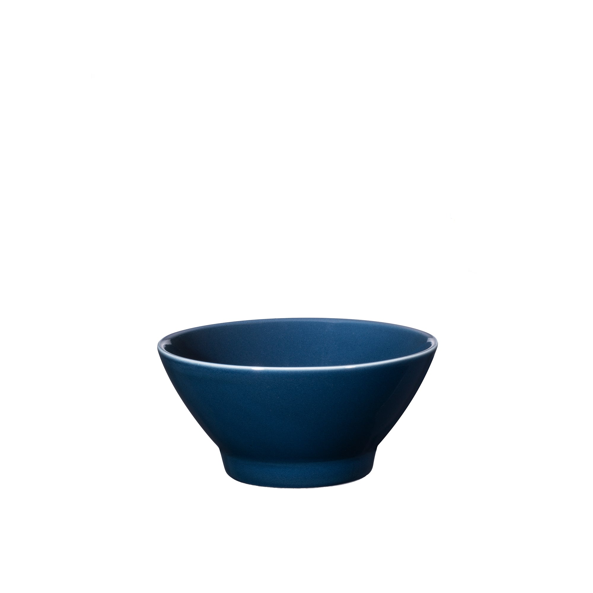 Ceramic Rice Bowl, Cobalt Blue