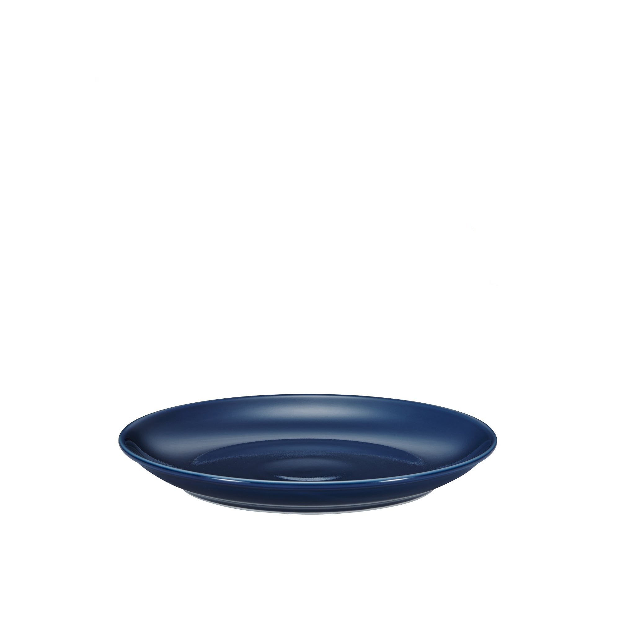 Ceramic Plate, Cobalt Blue