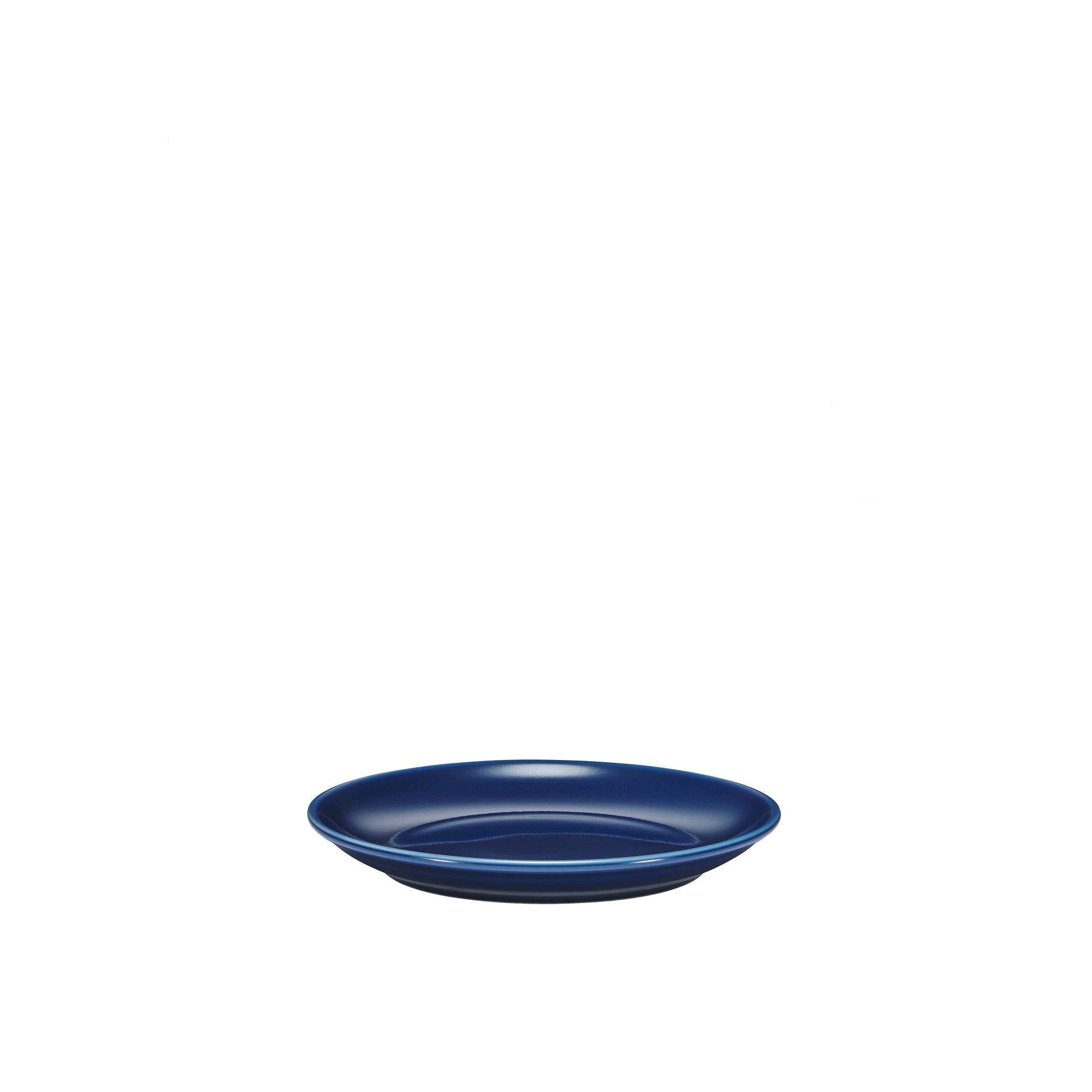 Ceramic Plate, Cobalt Blue