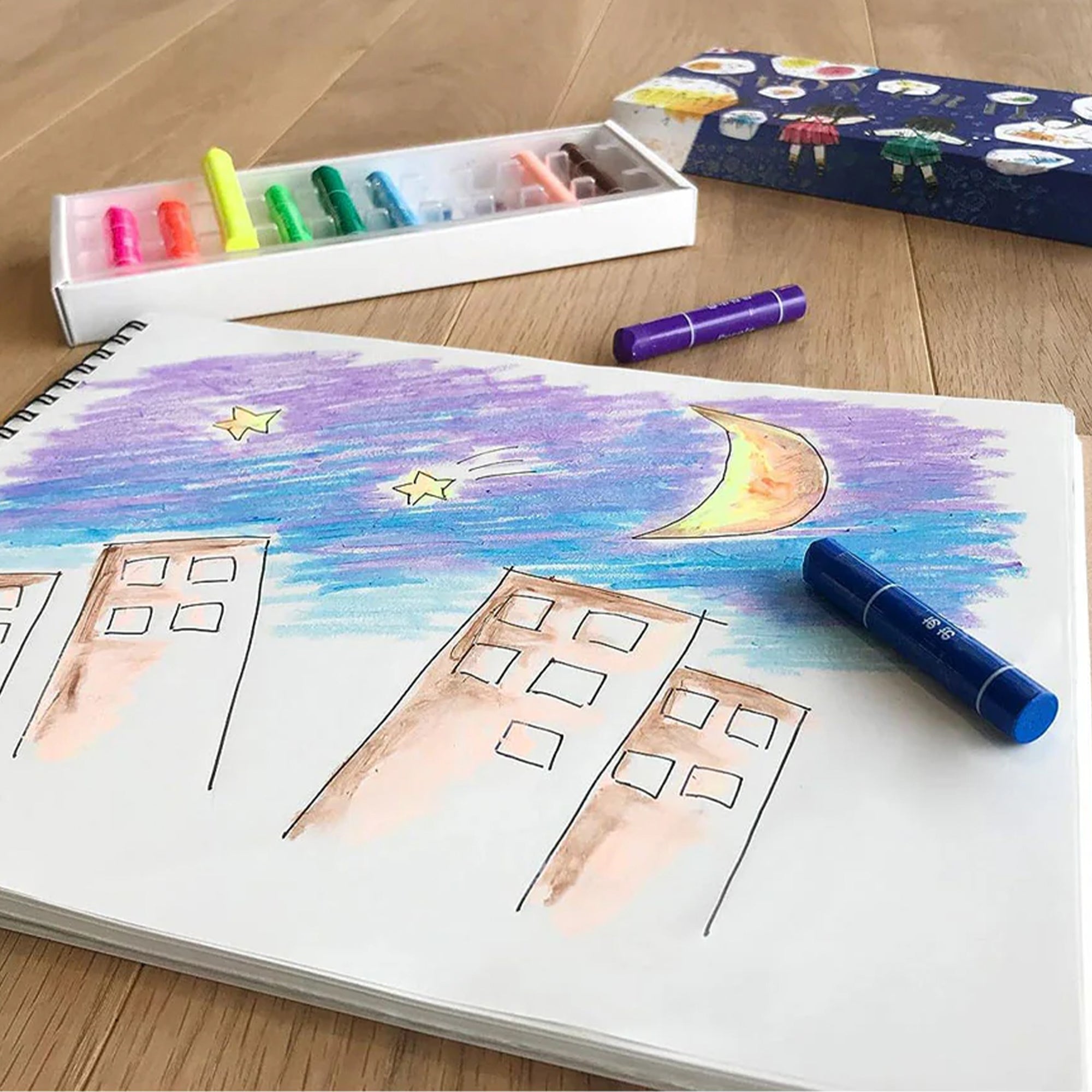 Neon Crayons, 10 Color Set