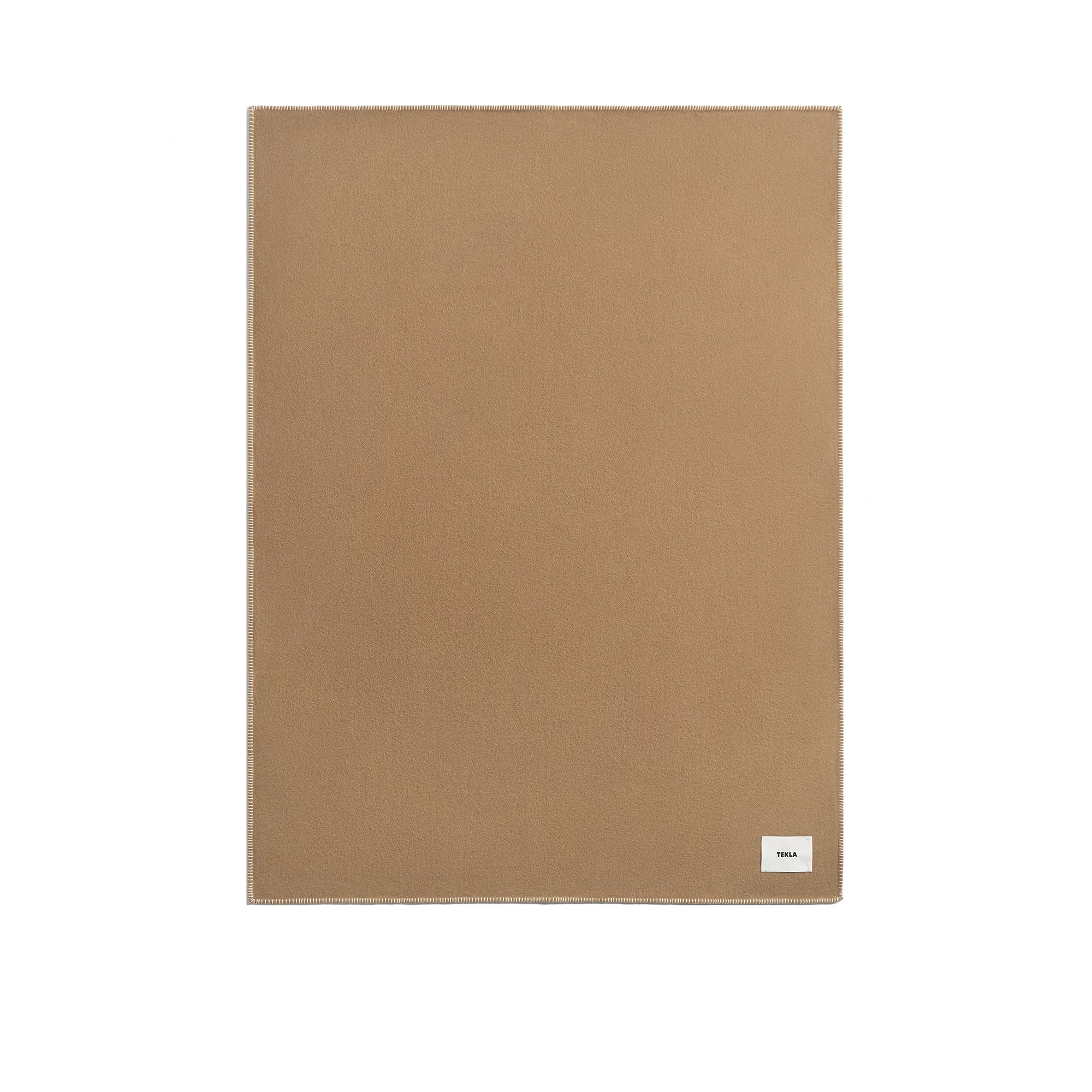 Lambswool Blanket, Oak Brown