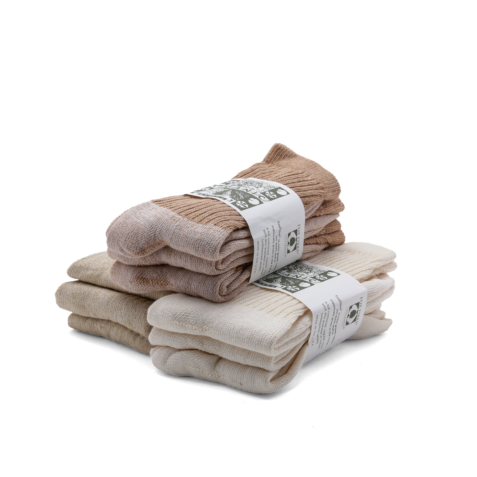 Organic Cotton Socks, 3-pack