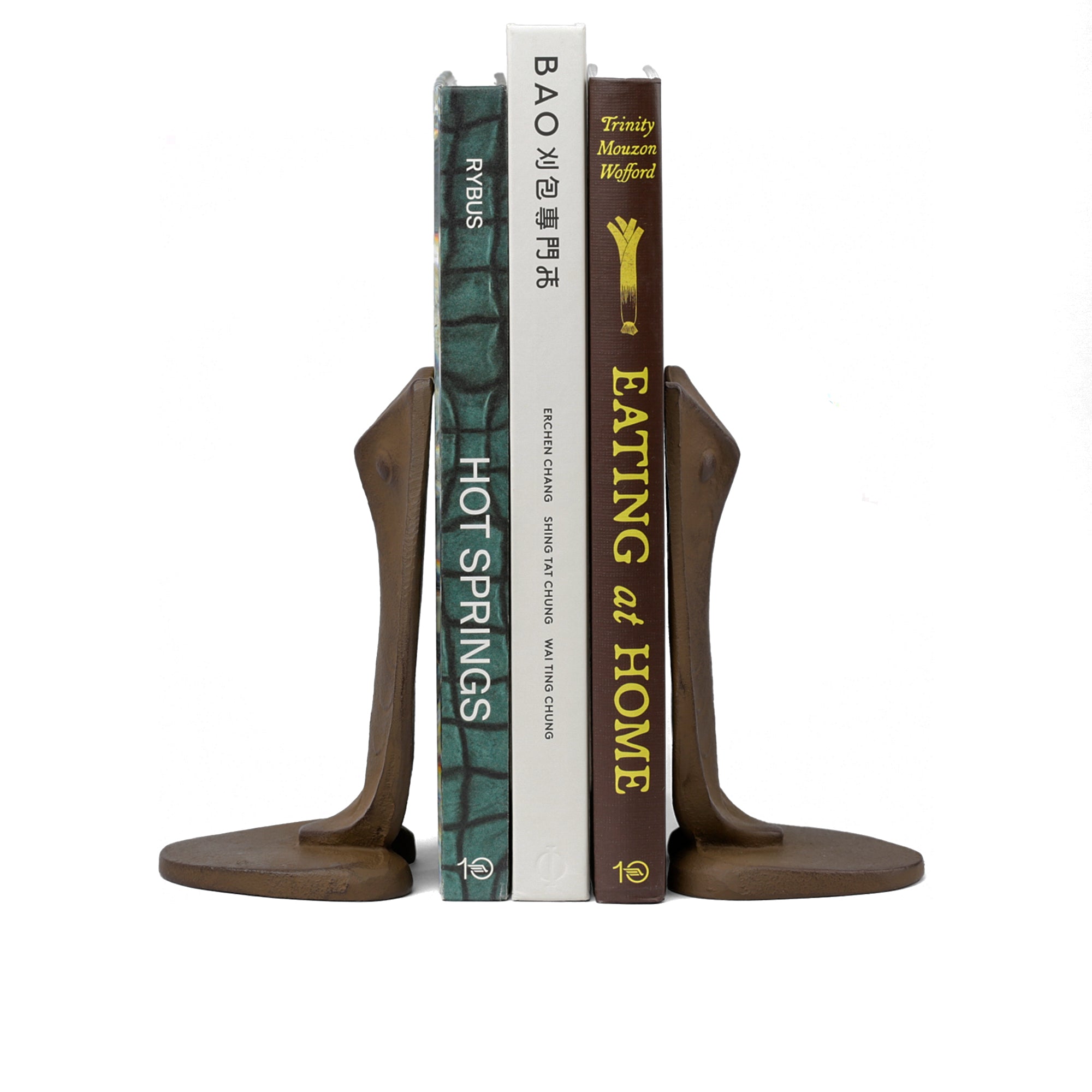 Iron Owl Bookends, Set of 2