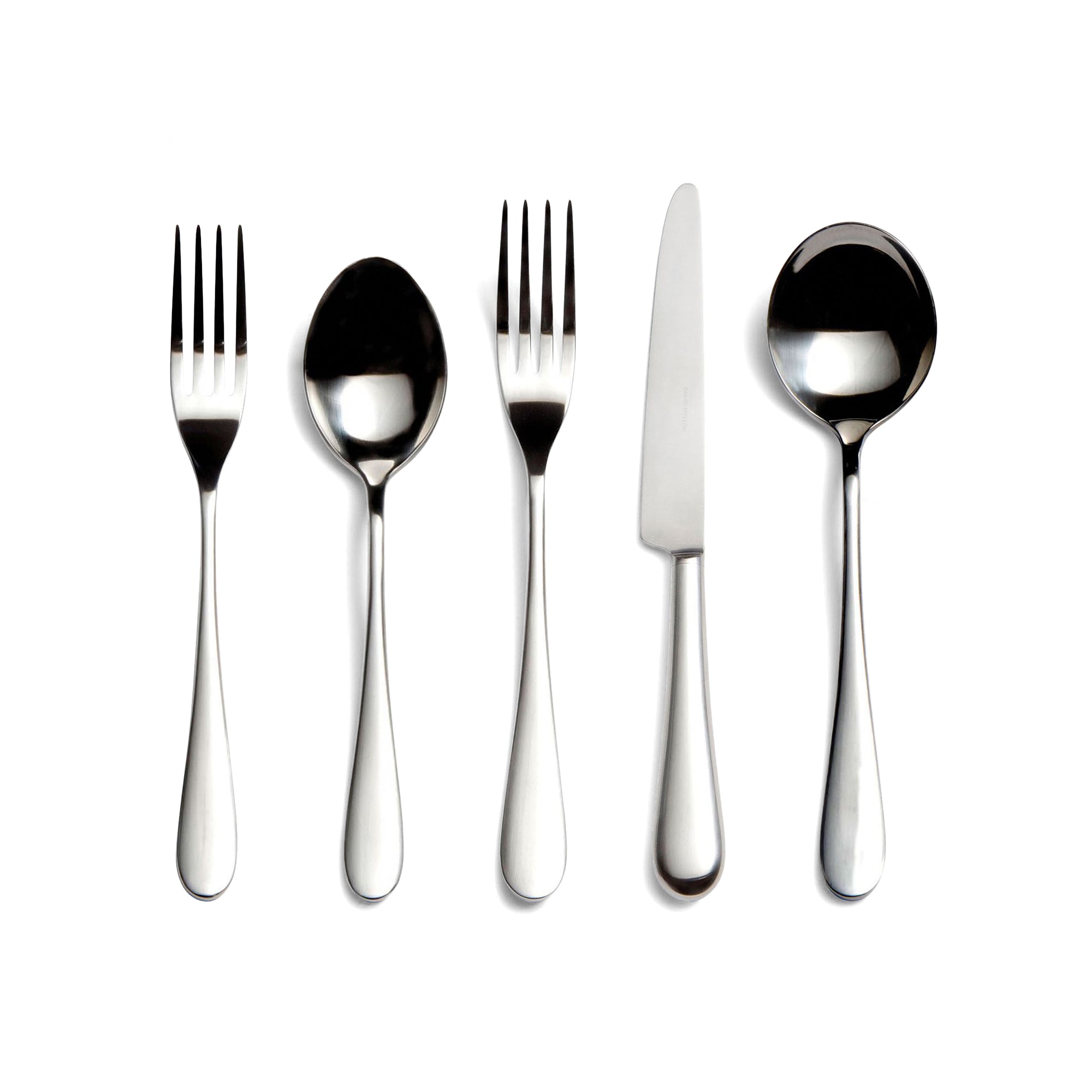 Paris Cutlery, Stainless Steel, 5pc Set