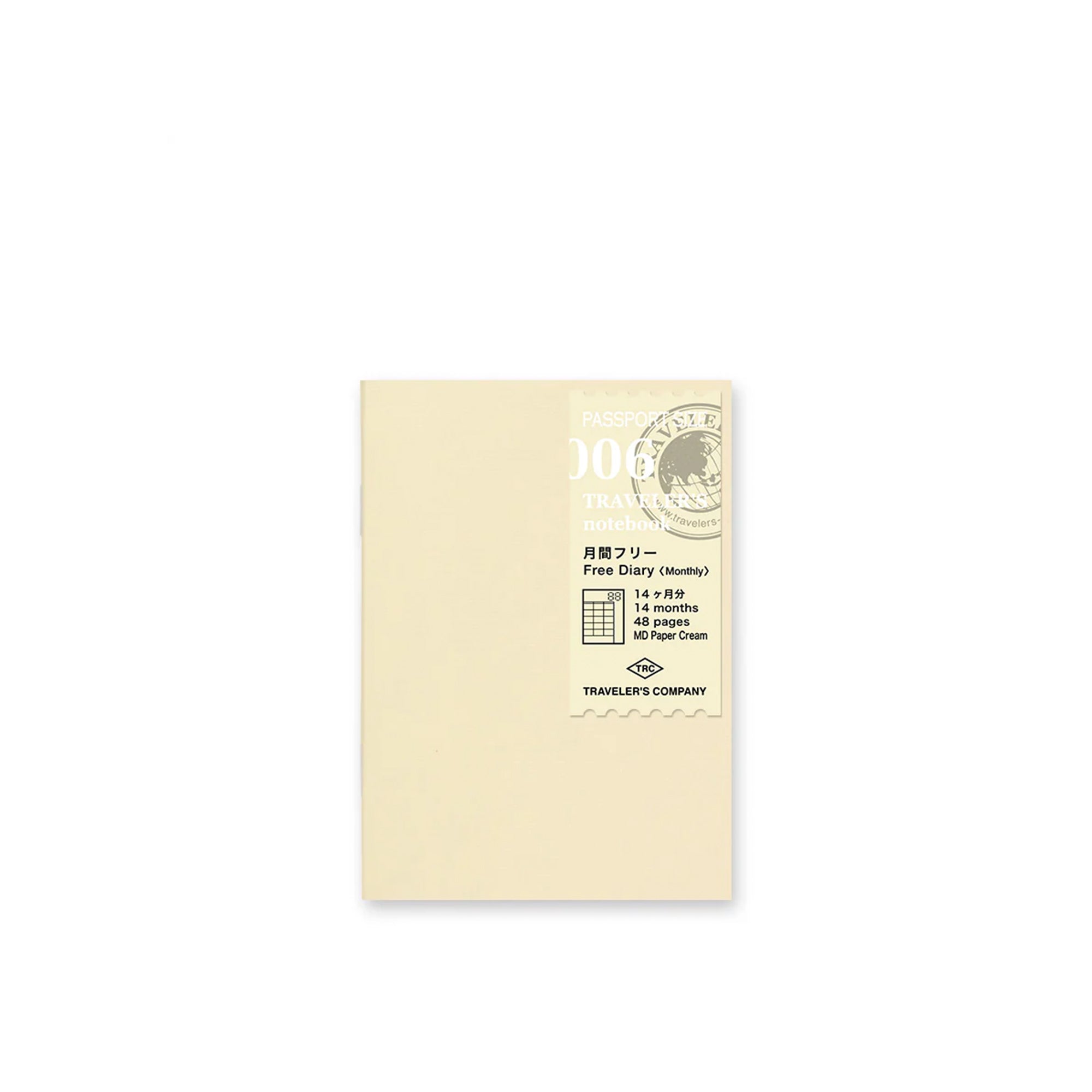 Passport Size Refills for Traveler's Leather Notebook