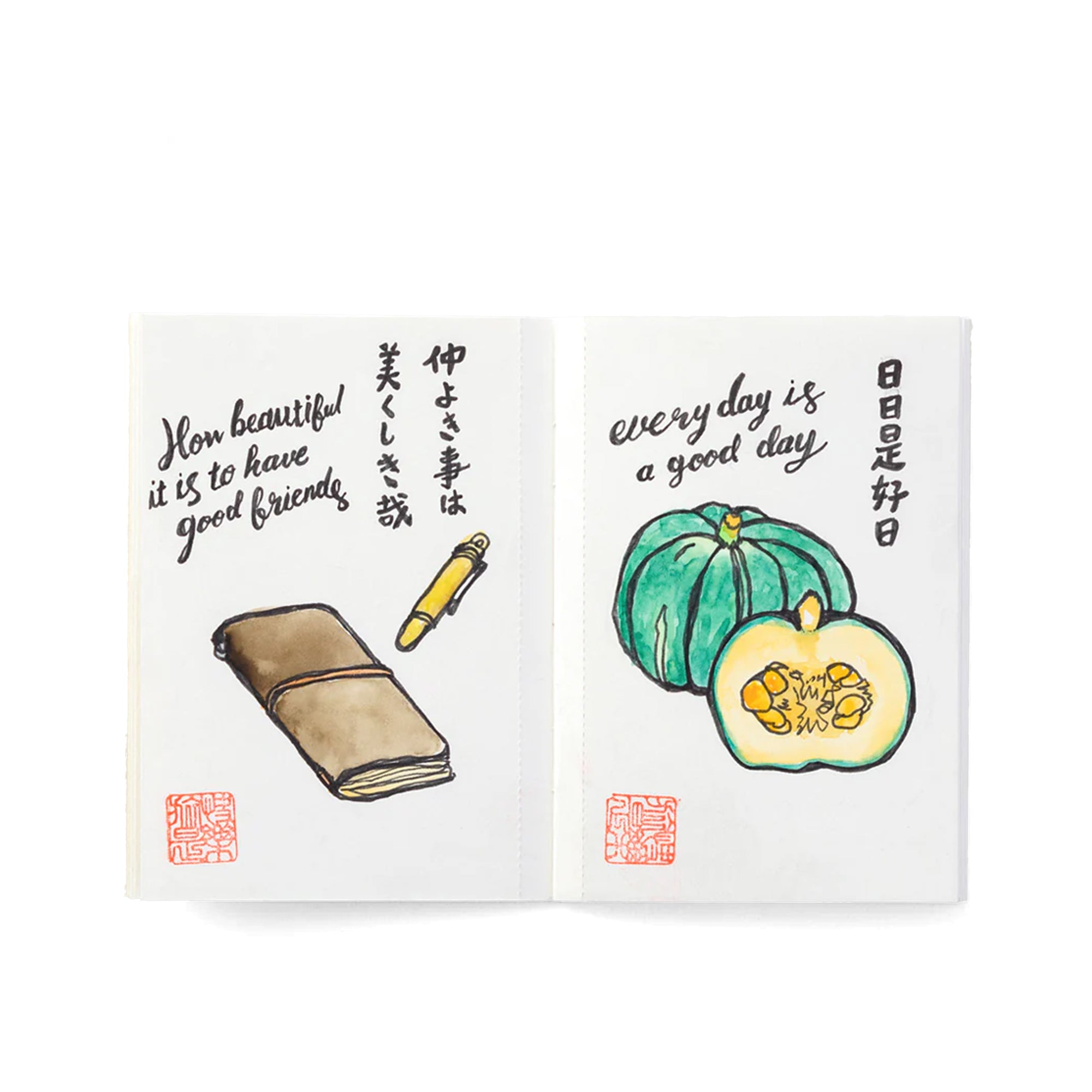 Passport Size Refills for Traveler's Leather Notebook