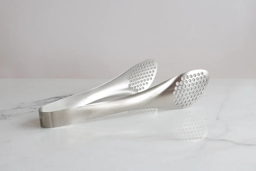 Stainless Steel Slotted Tongs